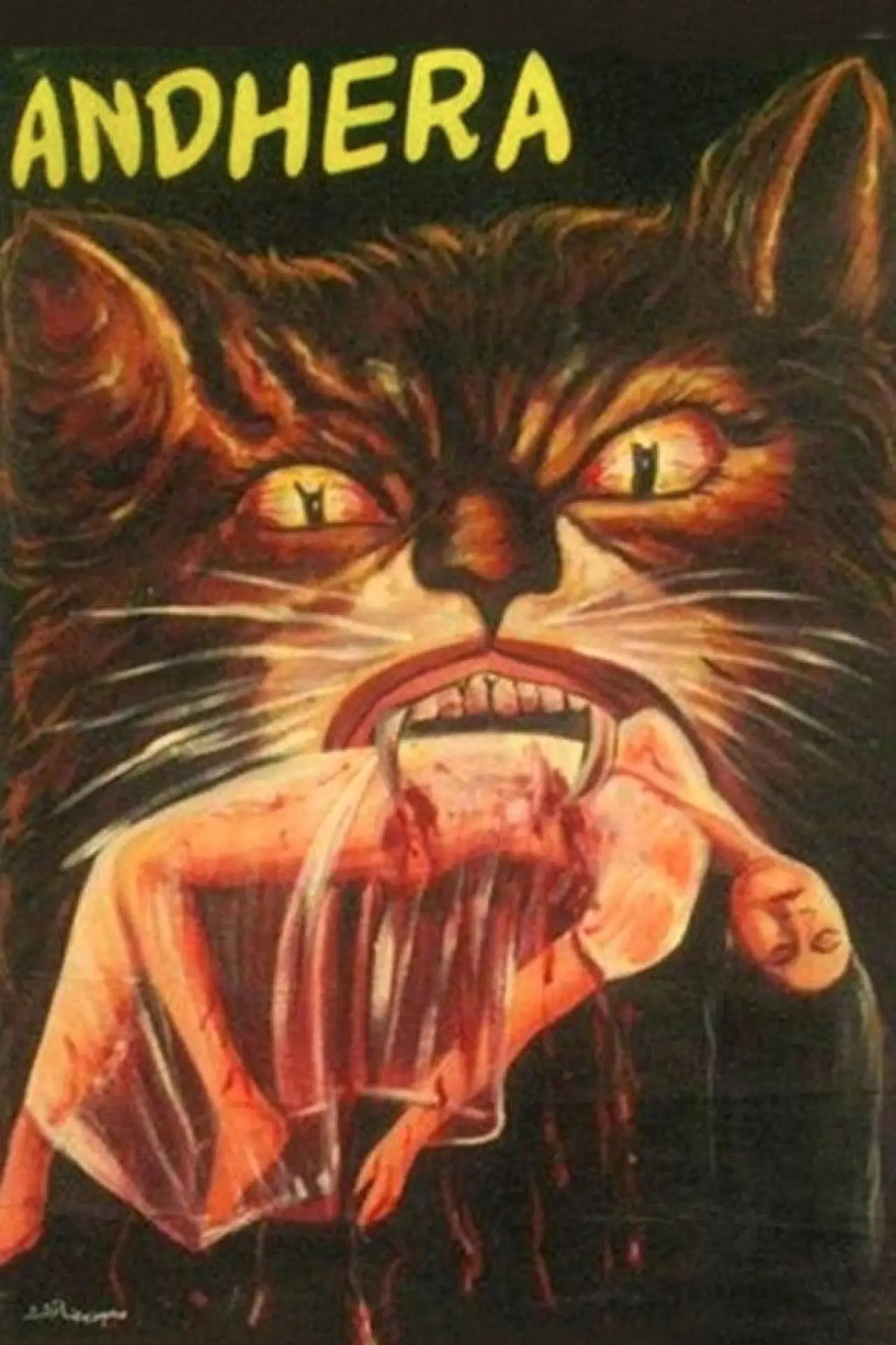 Plakat filmowy "Andhera"