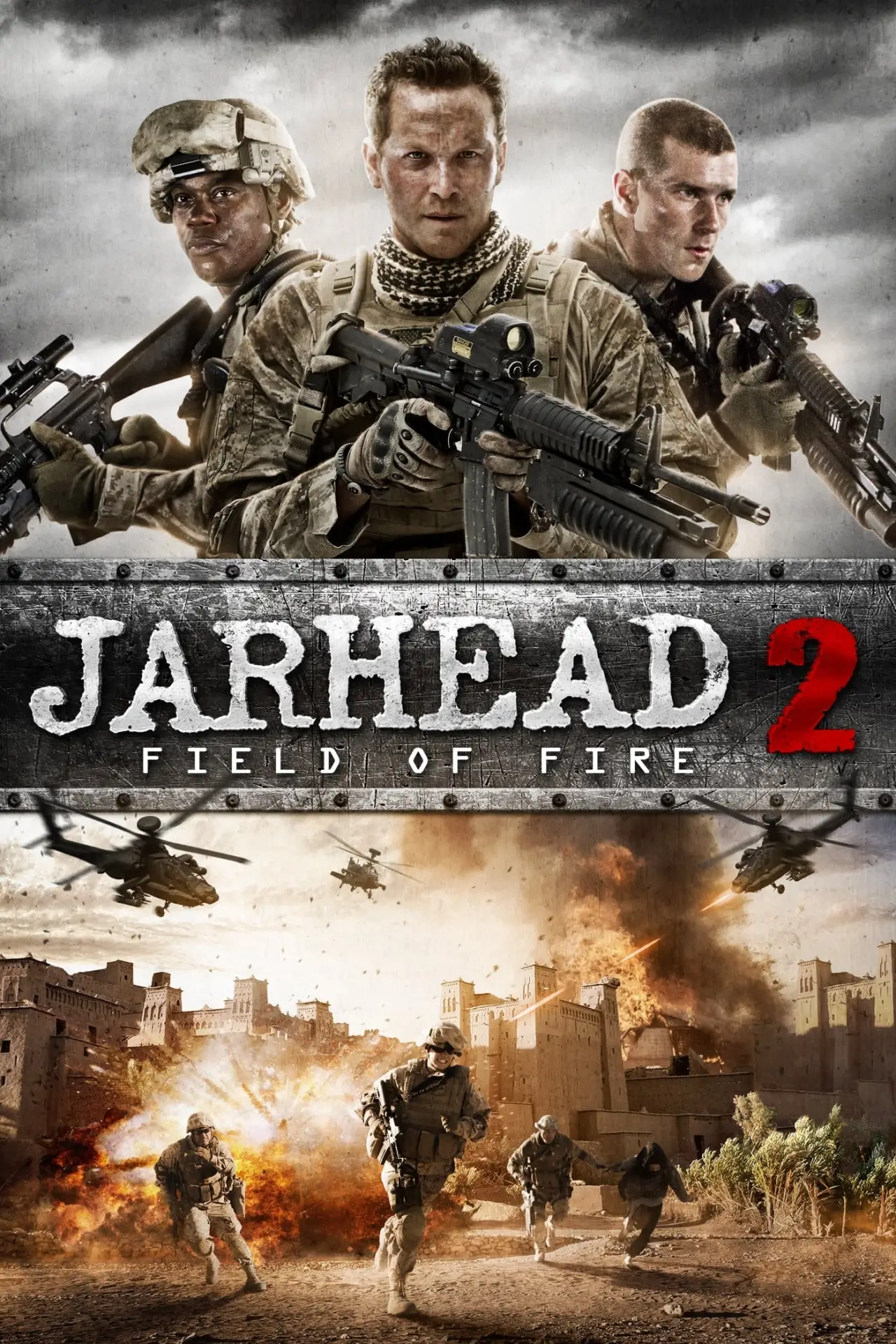 Plakat filmowy "Jarhead 2: W polu ognia"