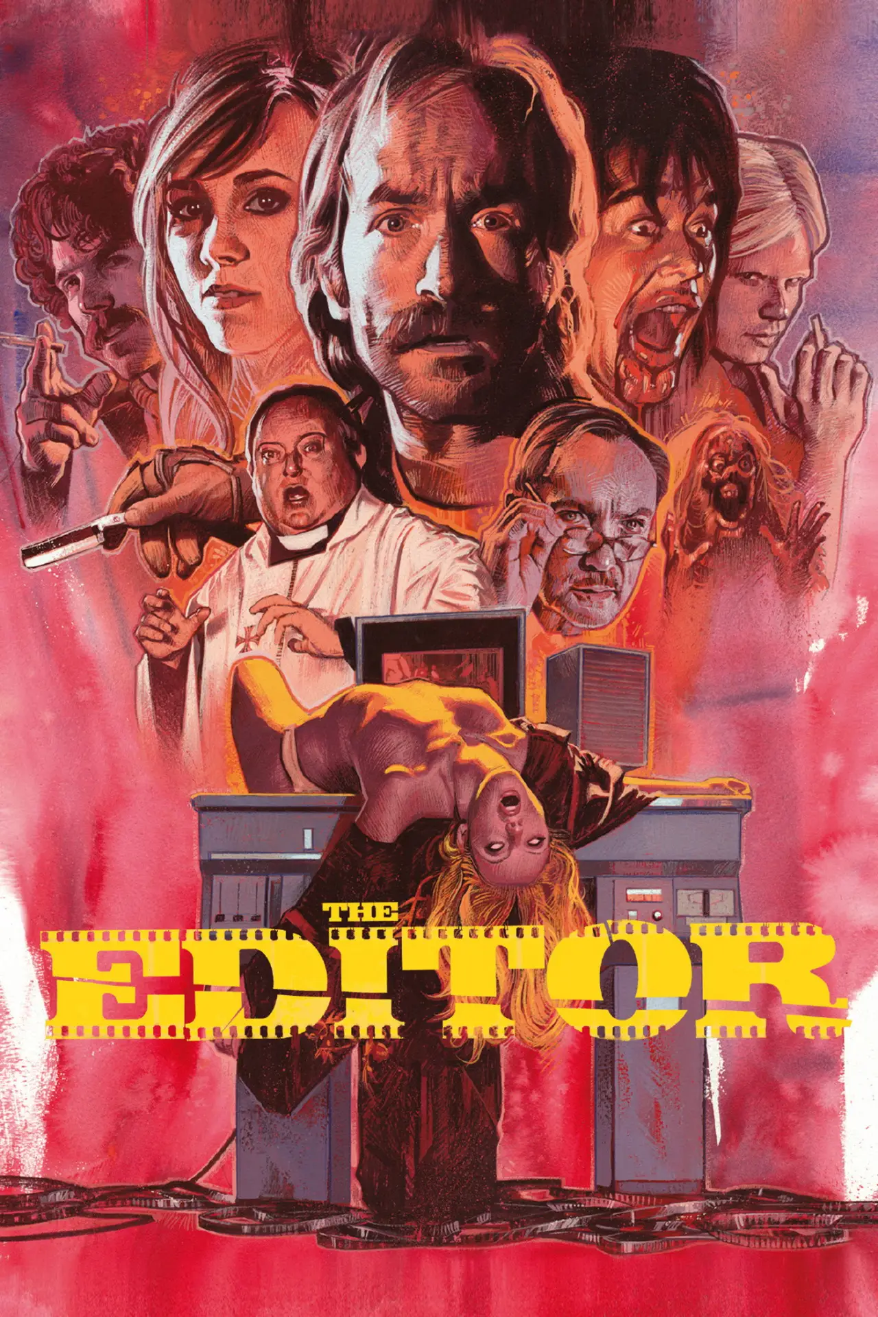 Plakat filmowy "The Editor"