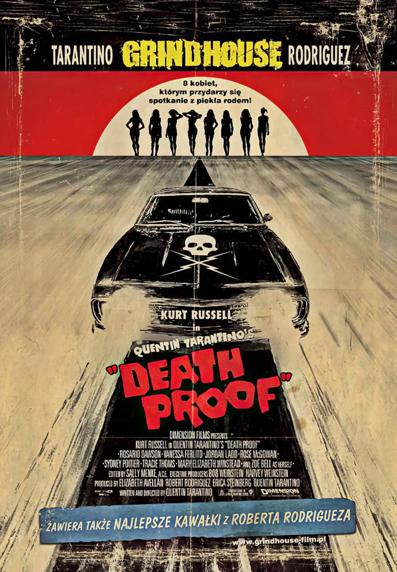 Plakat filmowy "Grindhouse"