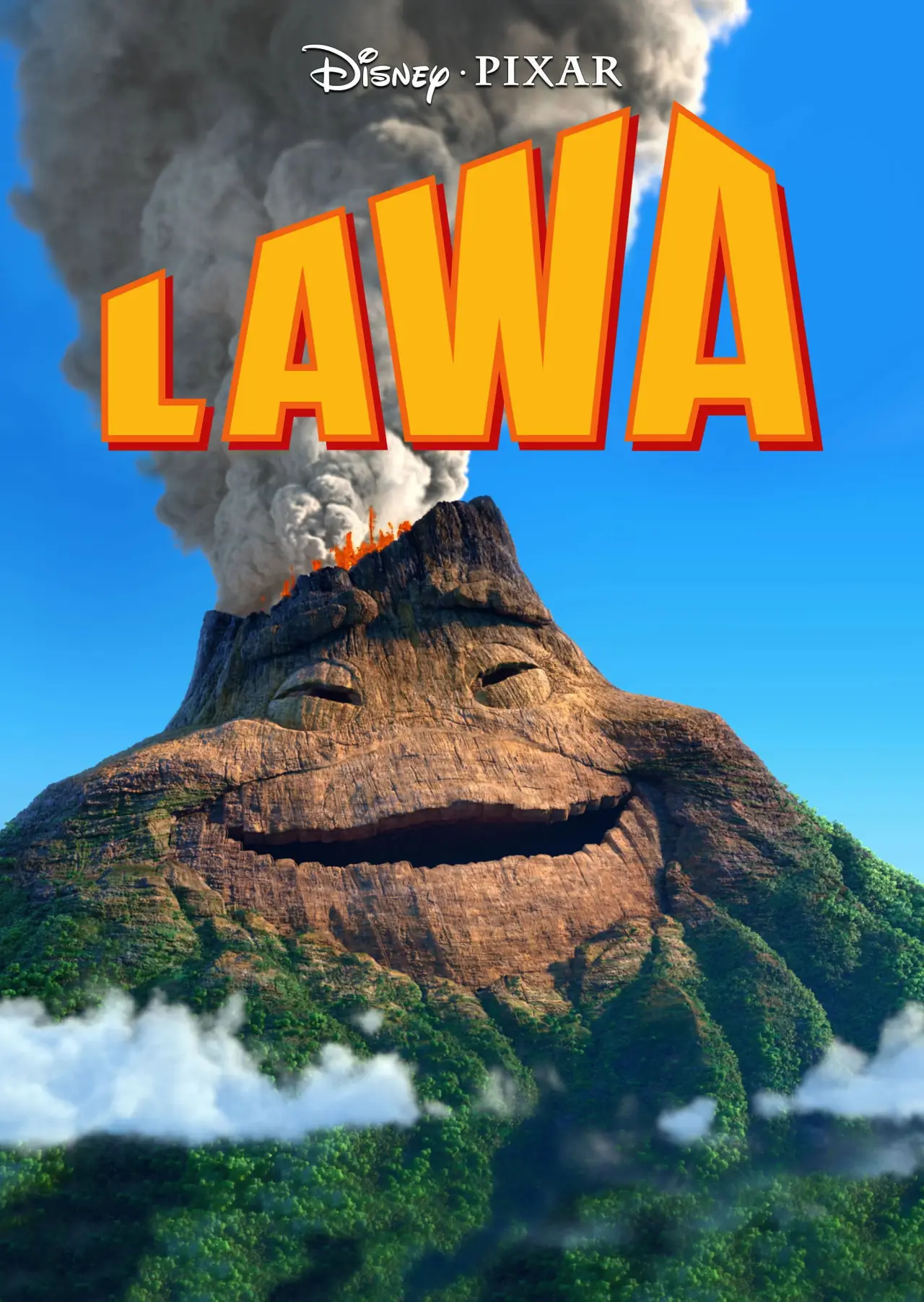 Plakat filmowy "Lawa"