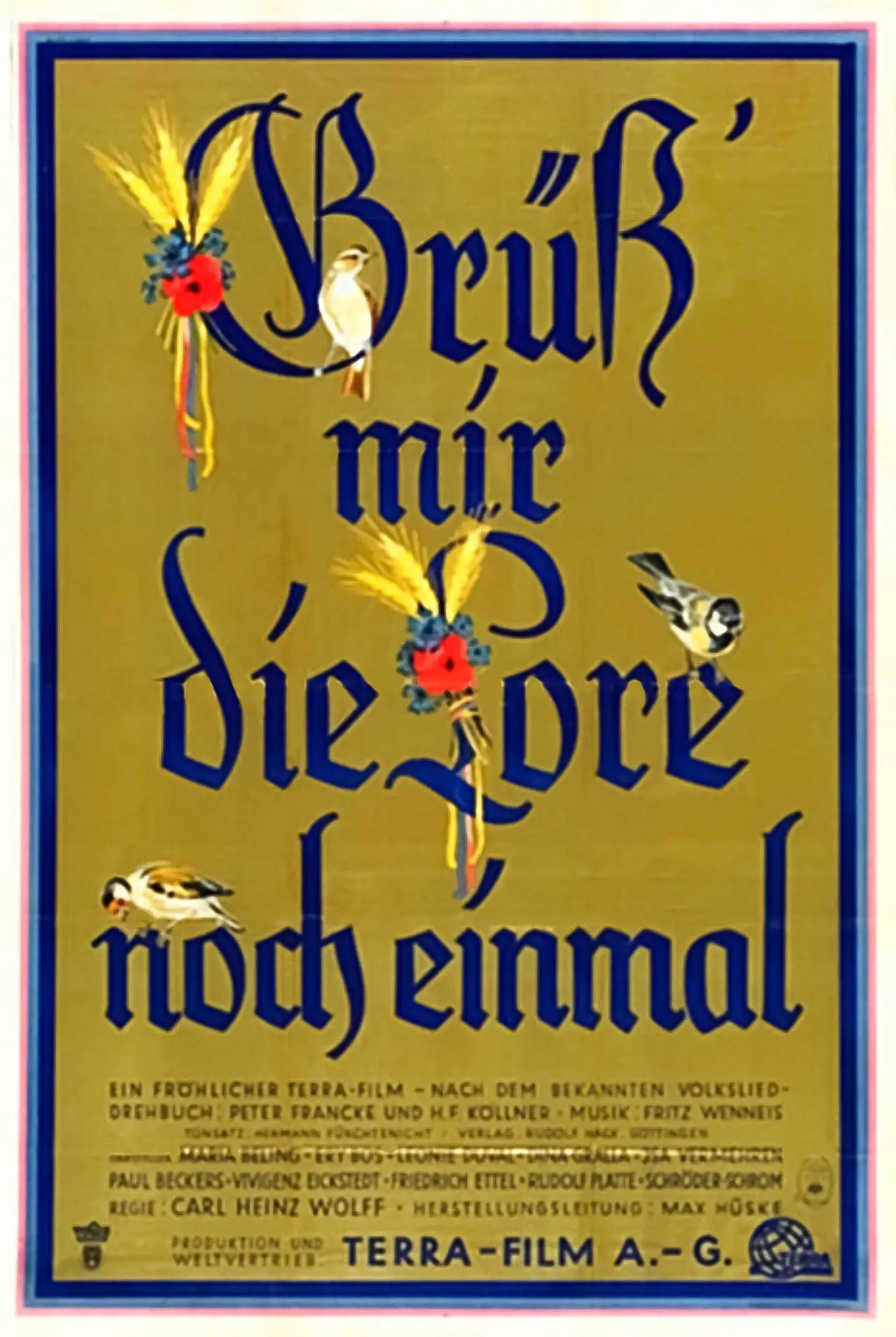 Plakat filmowy "Grüß