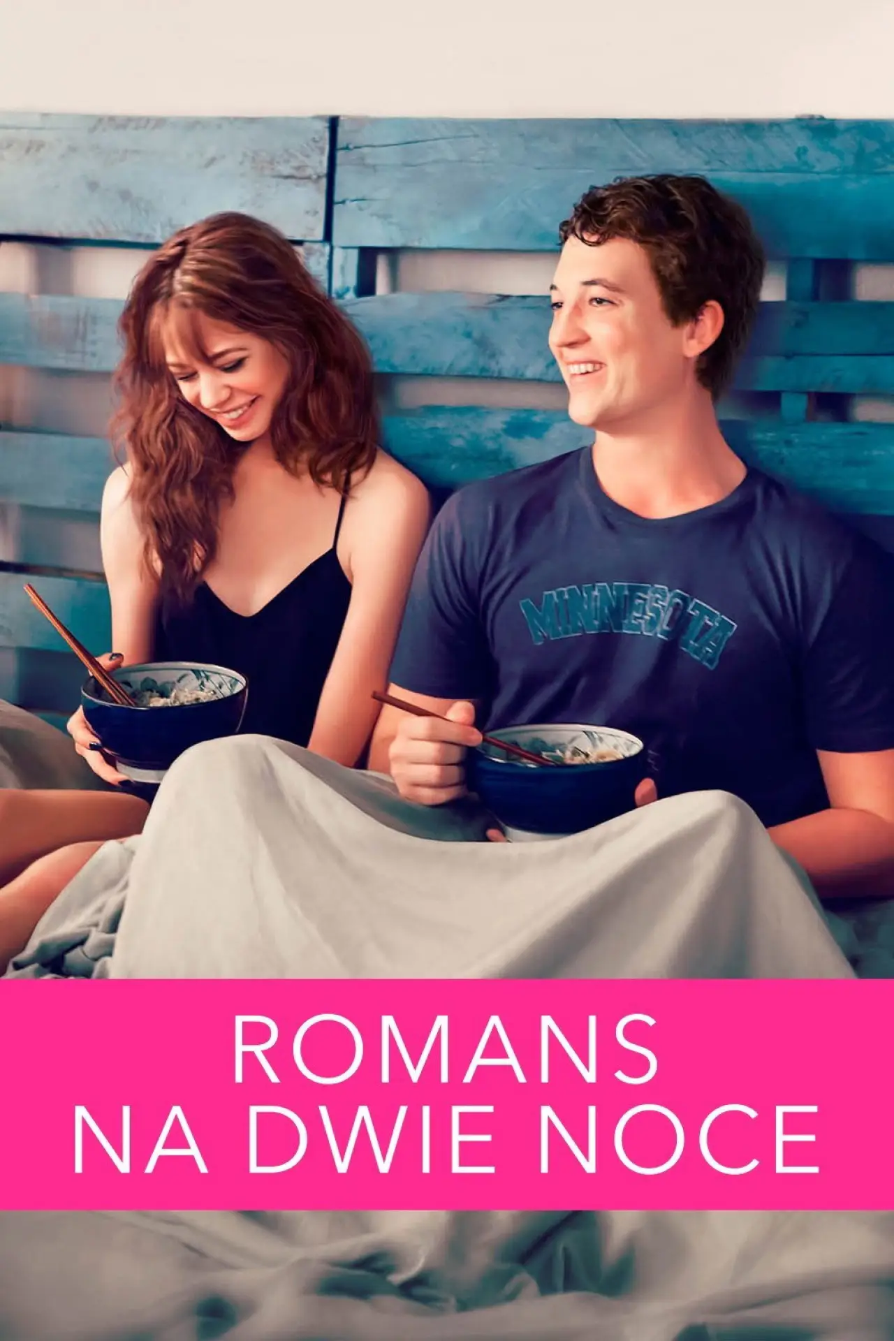 Plakat filmowy "Romans na dwie noce"