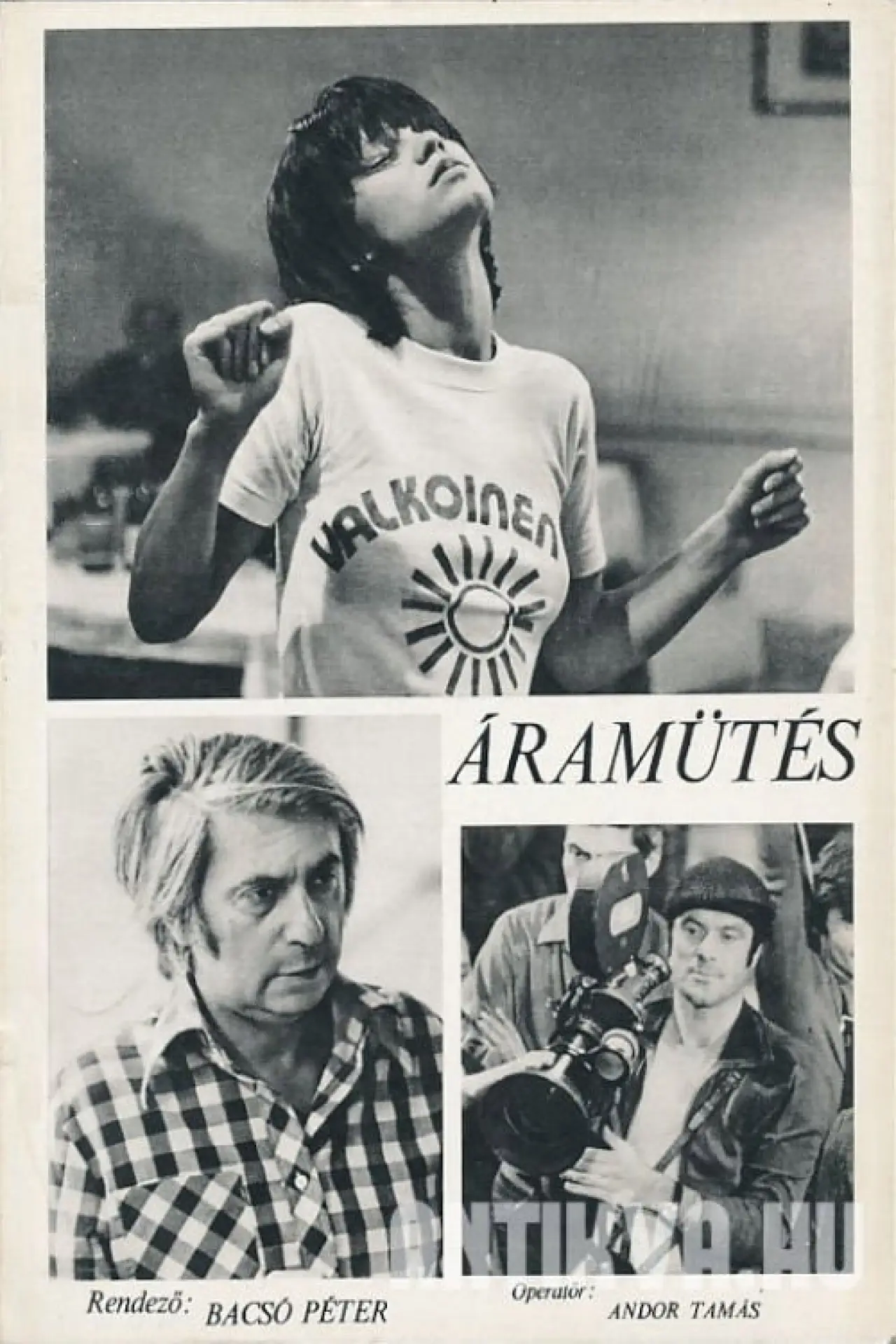 Plakat filmowy "Áramütés"