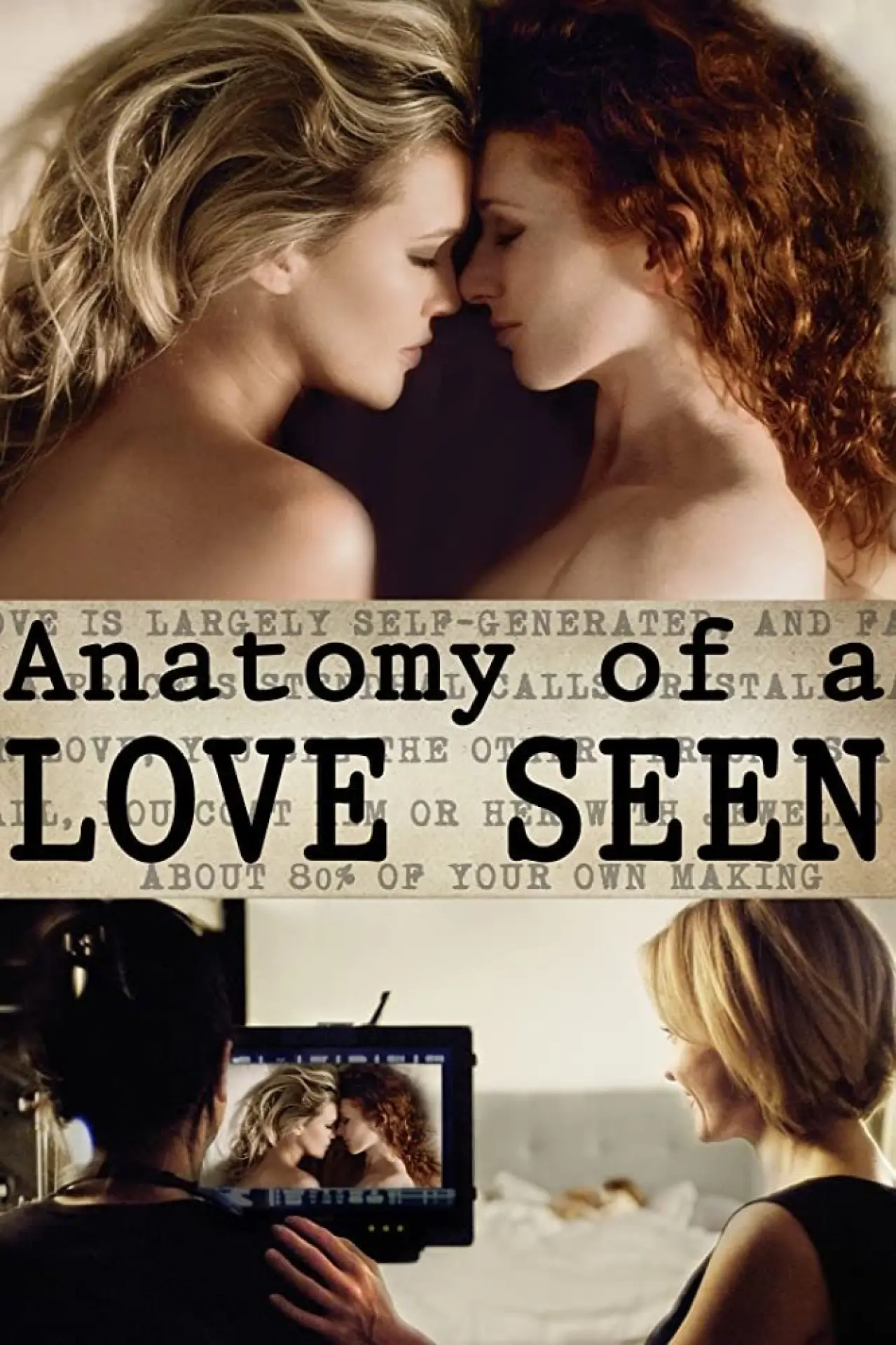 Plakat filmowy "Anatomy of a Love Seen"