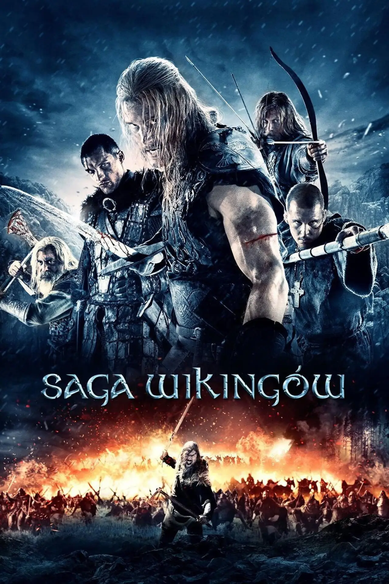 Plakat filmowy "Saga Wikingów"