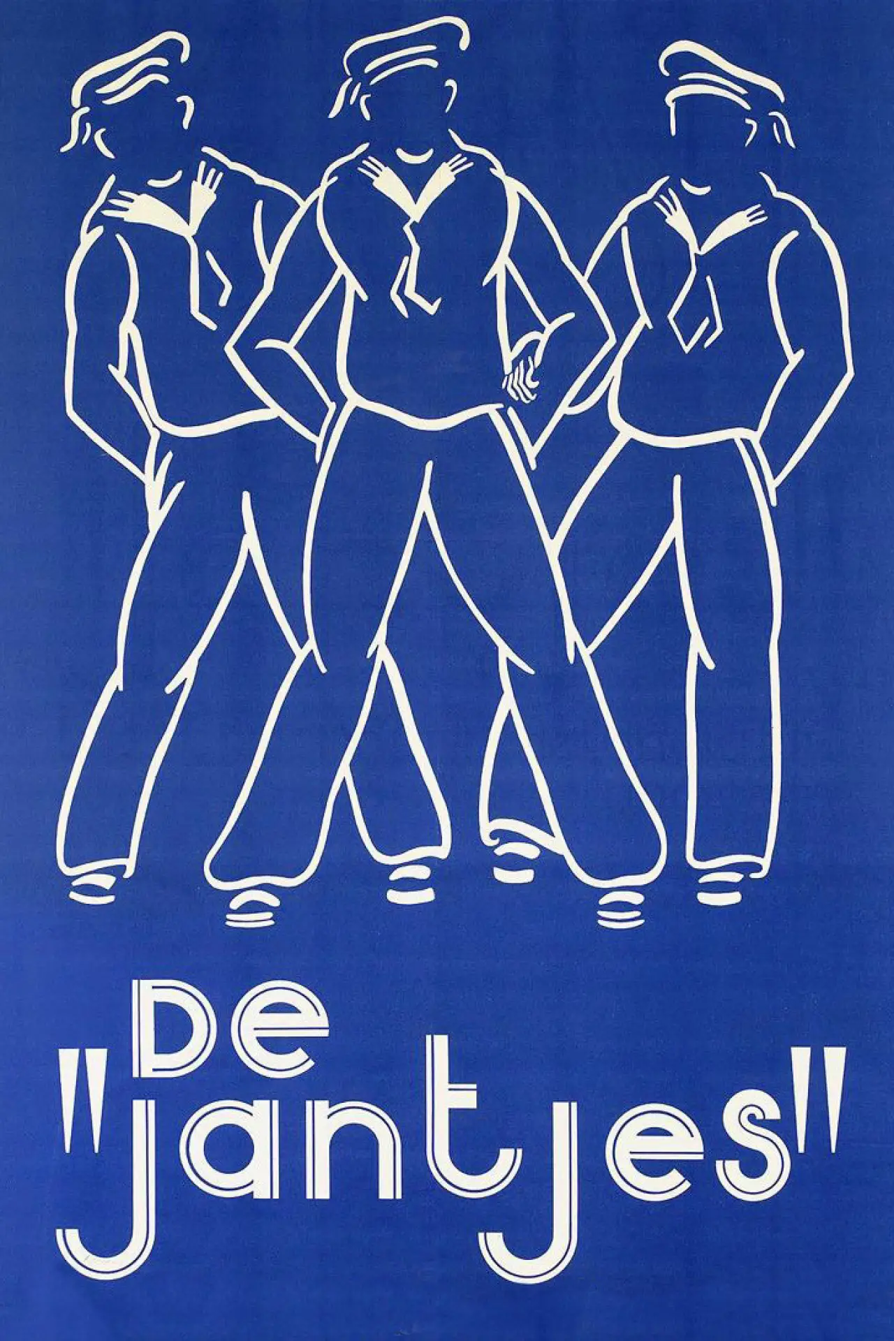 Plakat filmowy "De Jantjes"