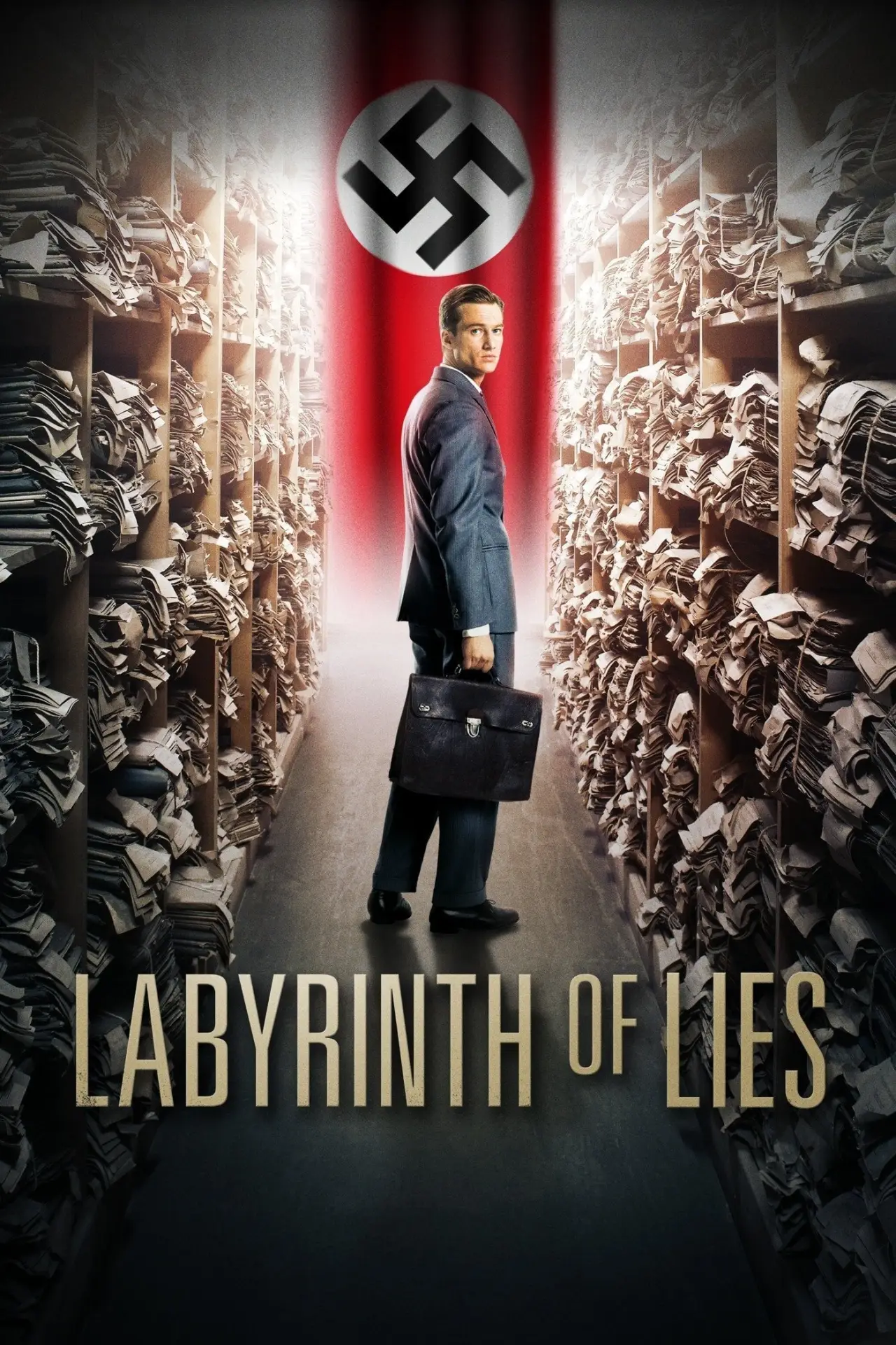 Plakat filmowy "Labirynt kłamstw"