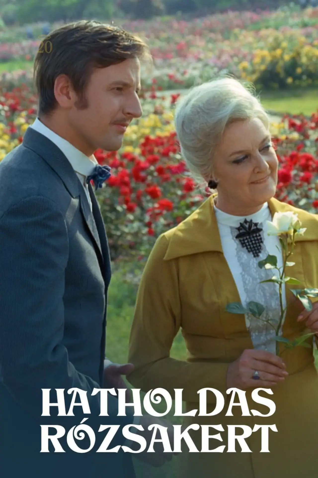 Plakat filmowy "Hatholdas rózsakert"