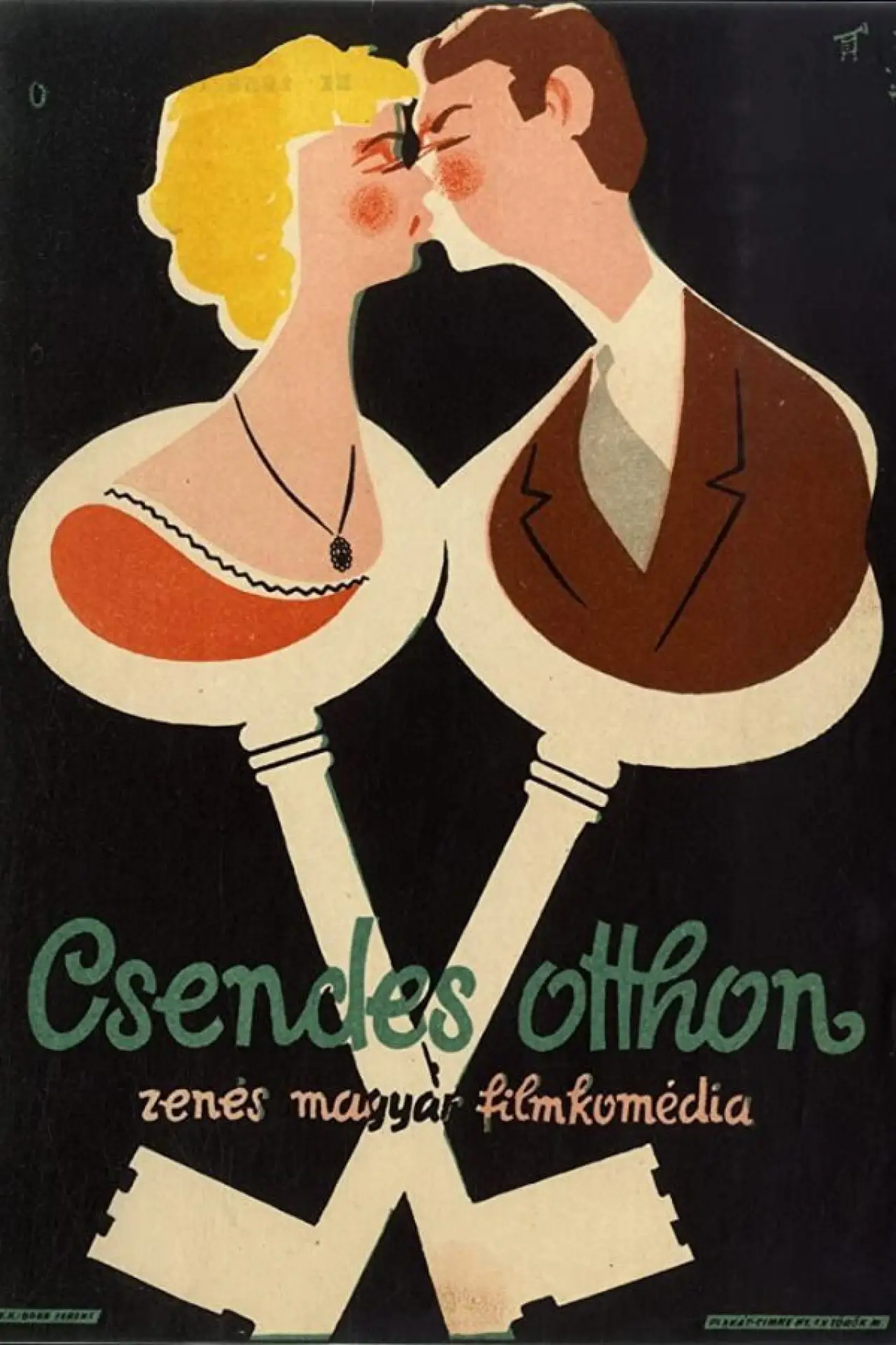 Plakat filmowy "Csendes otthon"