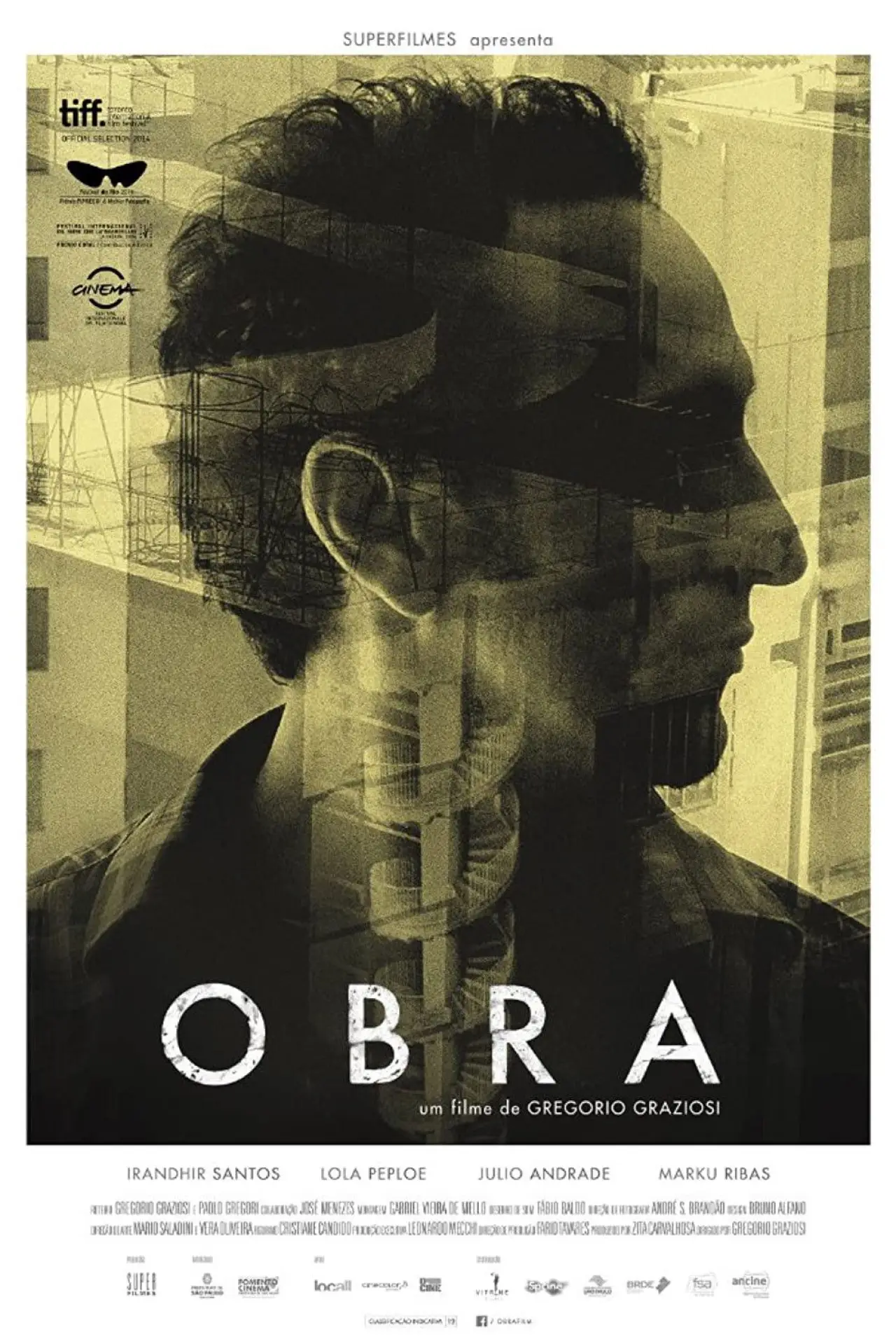 Plakat filmowy "Obra"