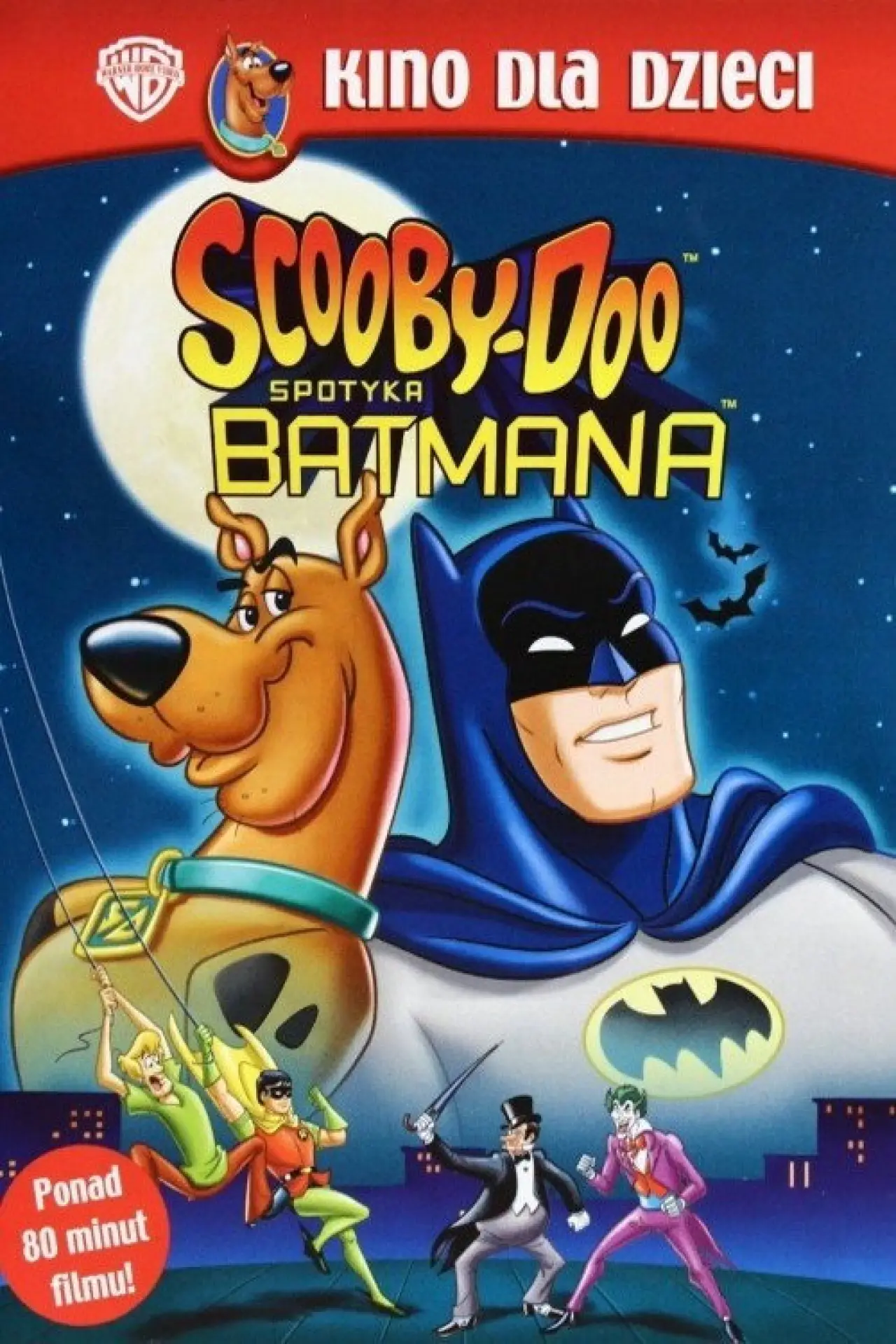 Plakat filmowy "Scooby-Doo spotyka Batmana"
