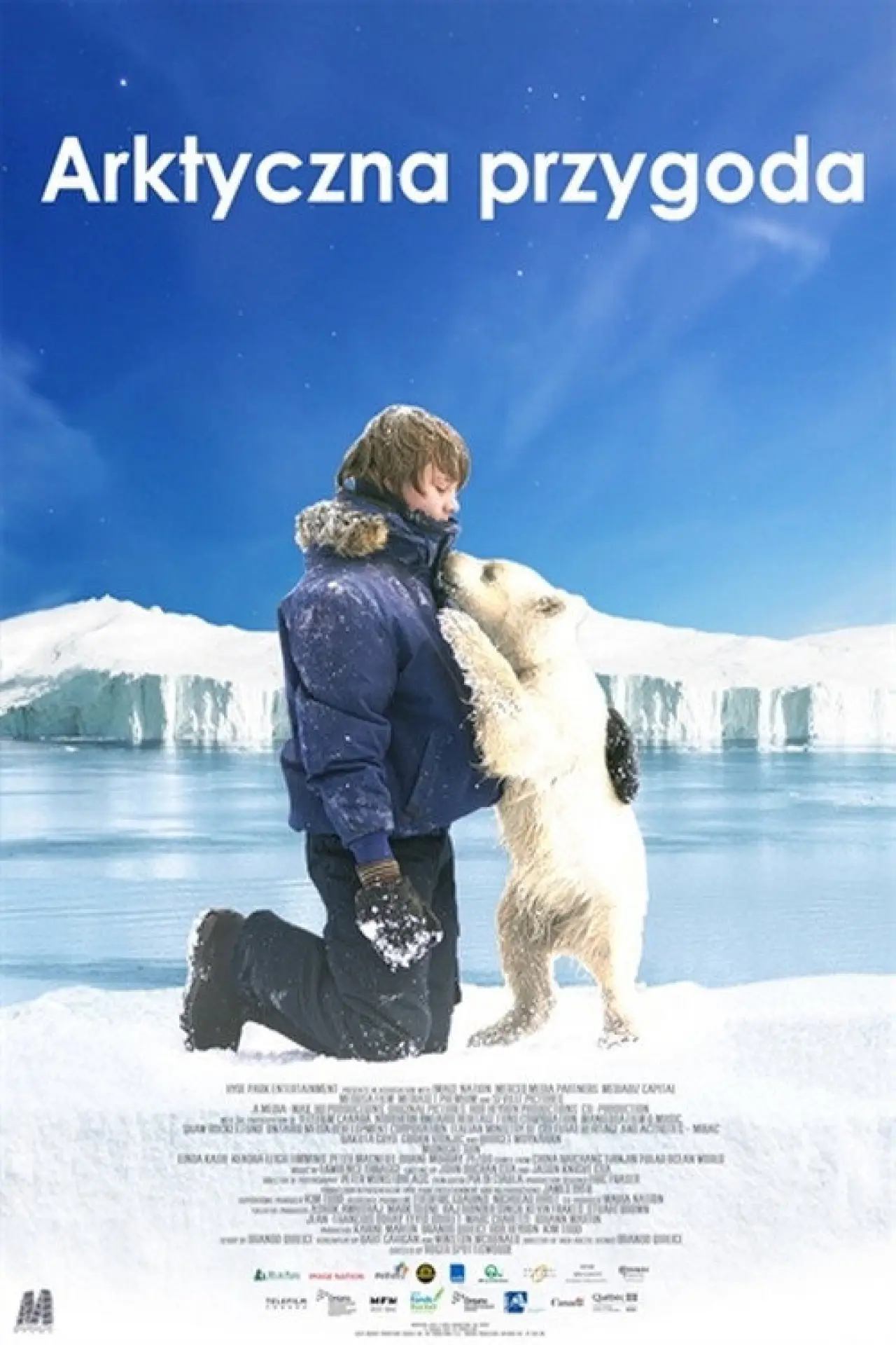 Plakat filmowy "Arktyczna Przygoda"