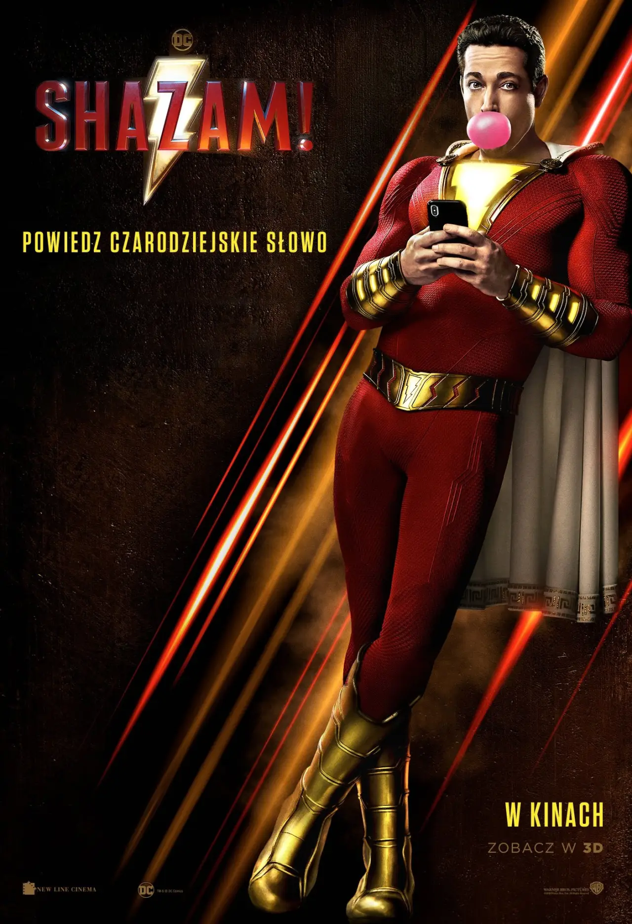 Plakat filmowy "Shazam!"
