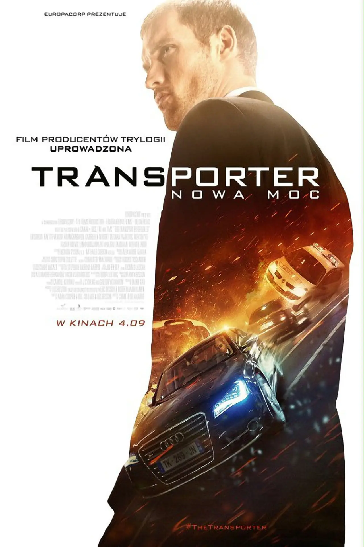 Plakat filmowy "Transporter: Nowa moc"