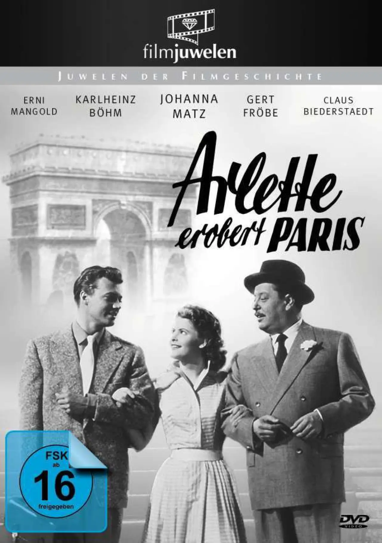 Plakat filmowy "Arlette erobert Paris"