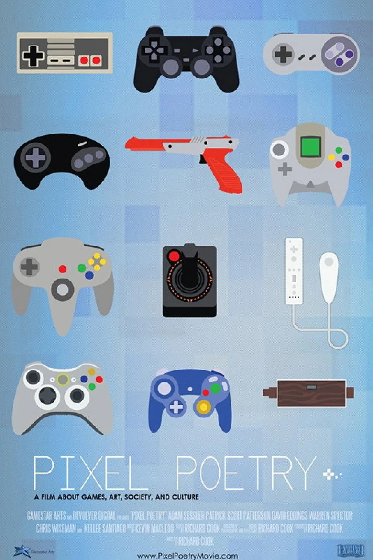 Plakat filmowy "Pixel Poetry"