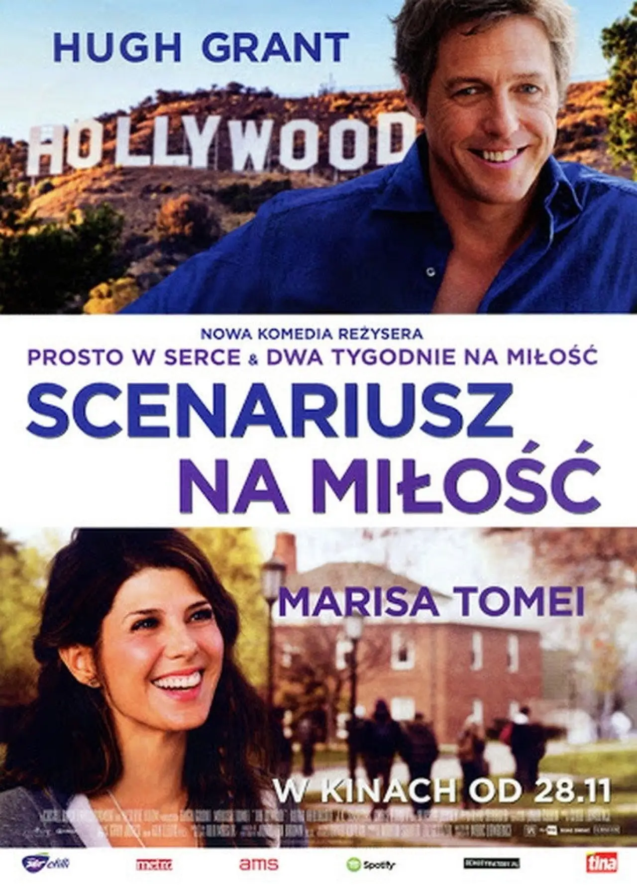 Plakat filmowy "Scenariusz na miłość"