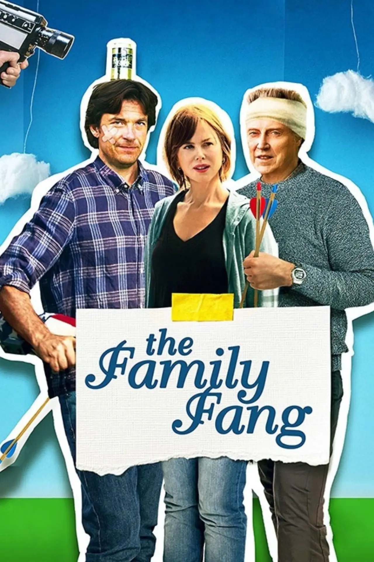 Plakat filmowy "Rodzina Fangów"