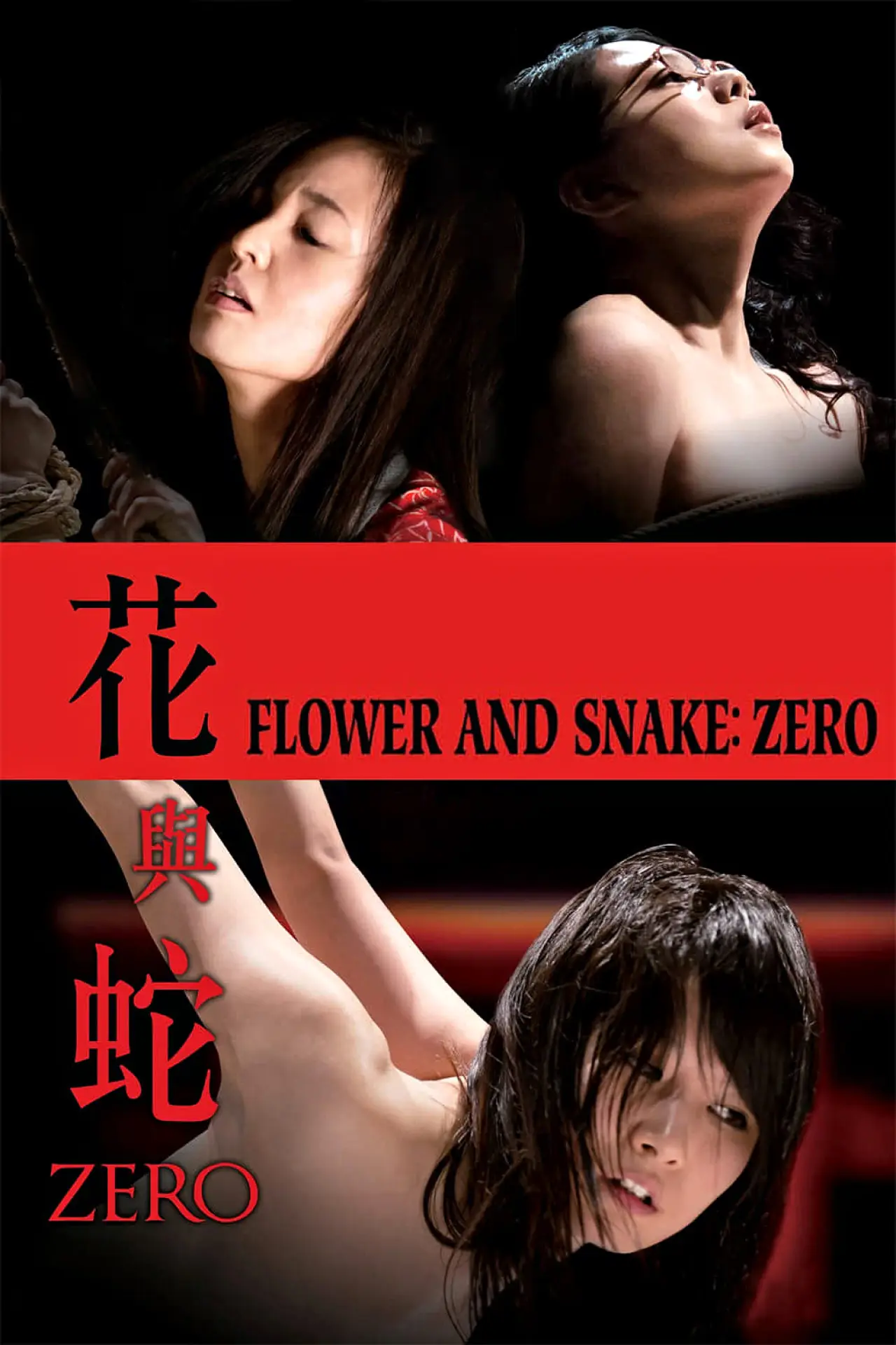 Plakat filmowy "花と蛇 ZERO"