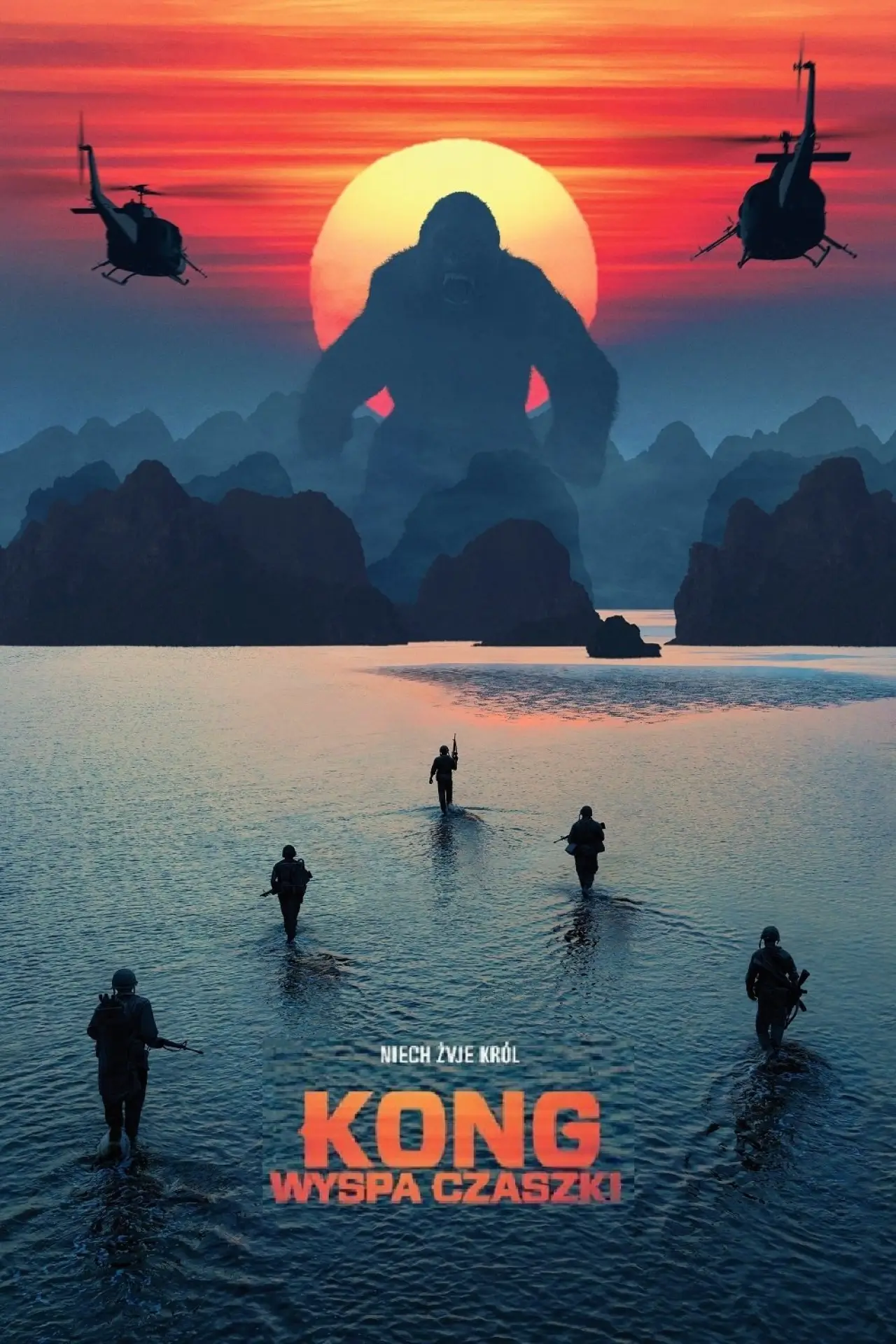 Plakat filmowy "Kong: Wyspa Czaszki"