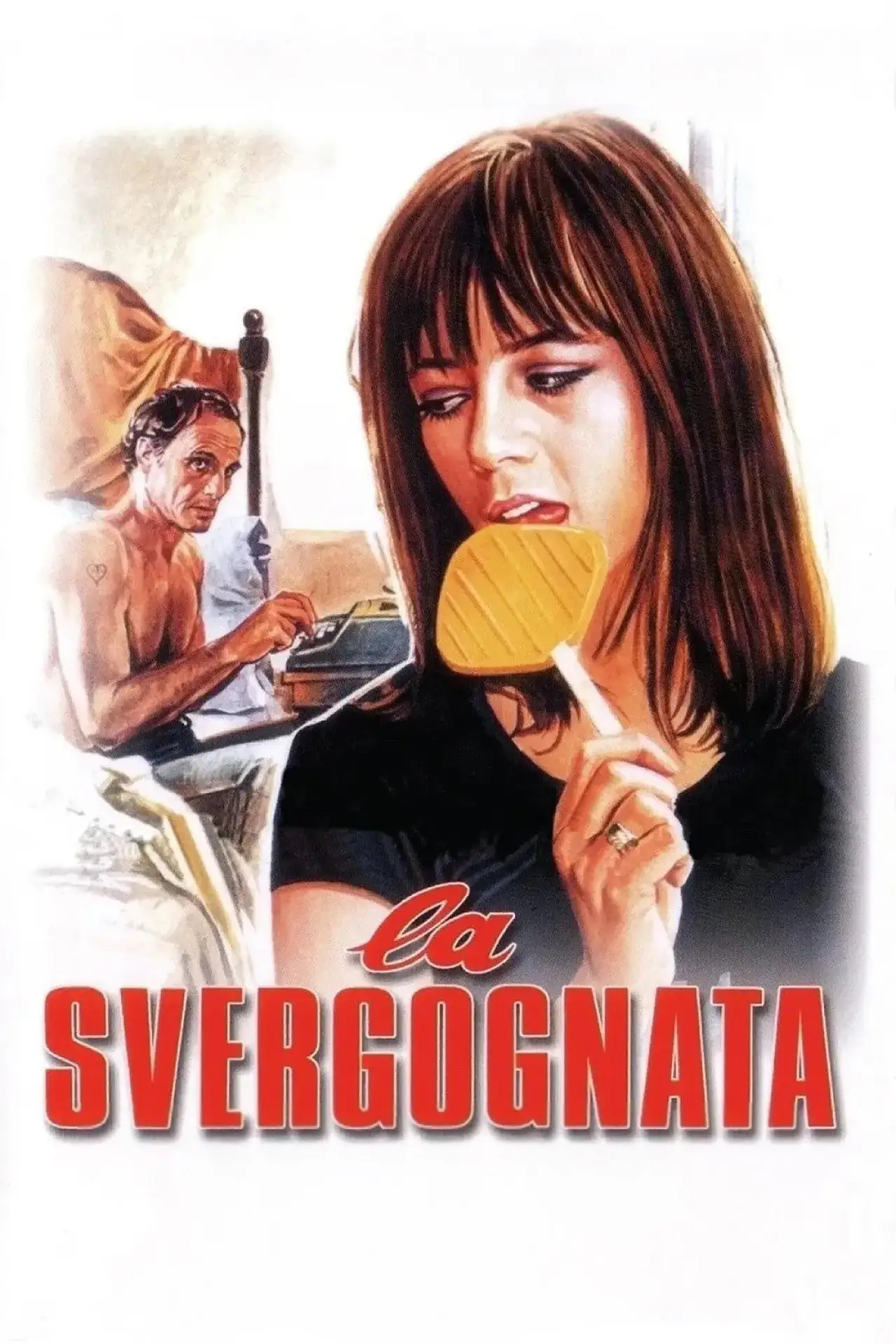 Plakat filmowy "La svergognata"