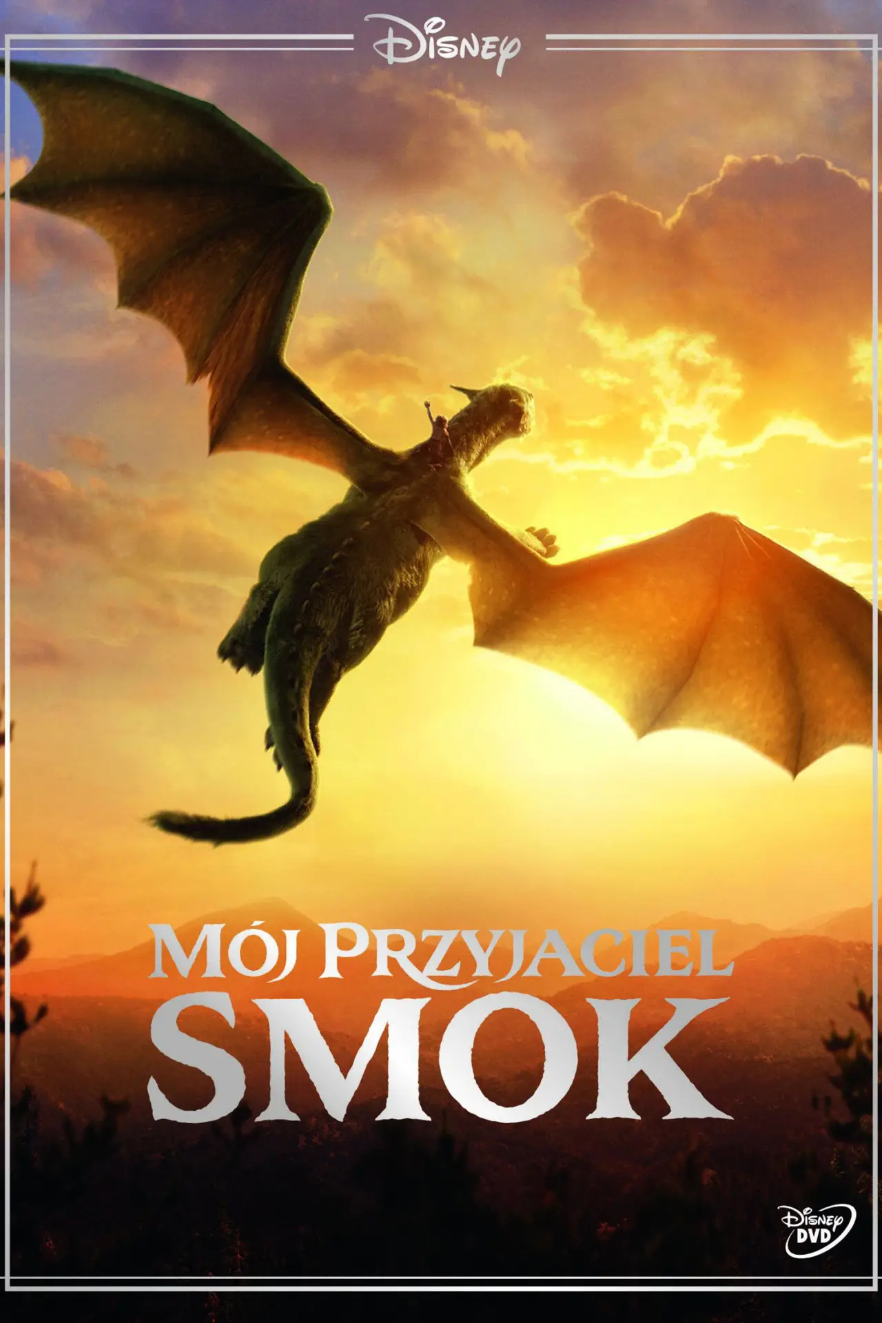 Plakat filmowy "Mój przyjaciel smok"