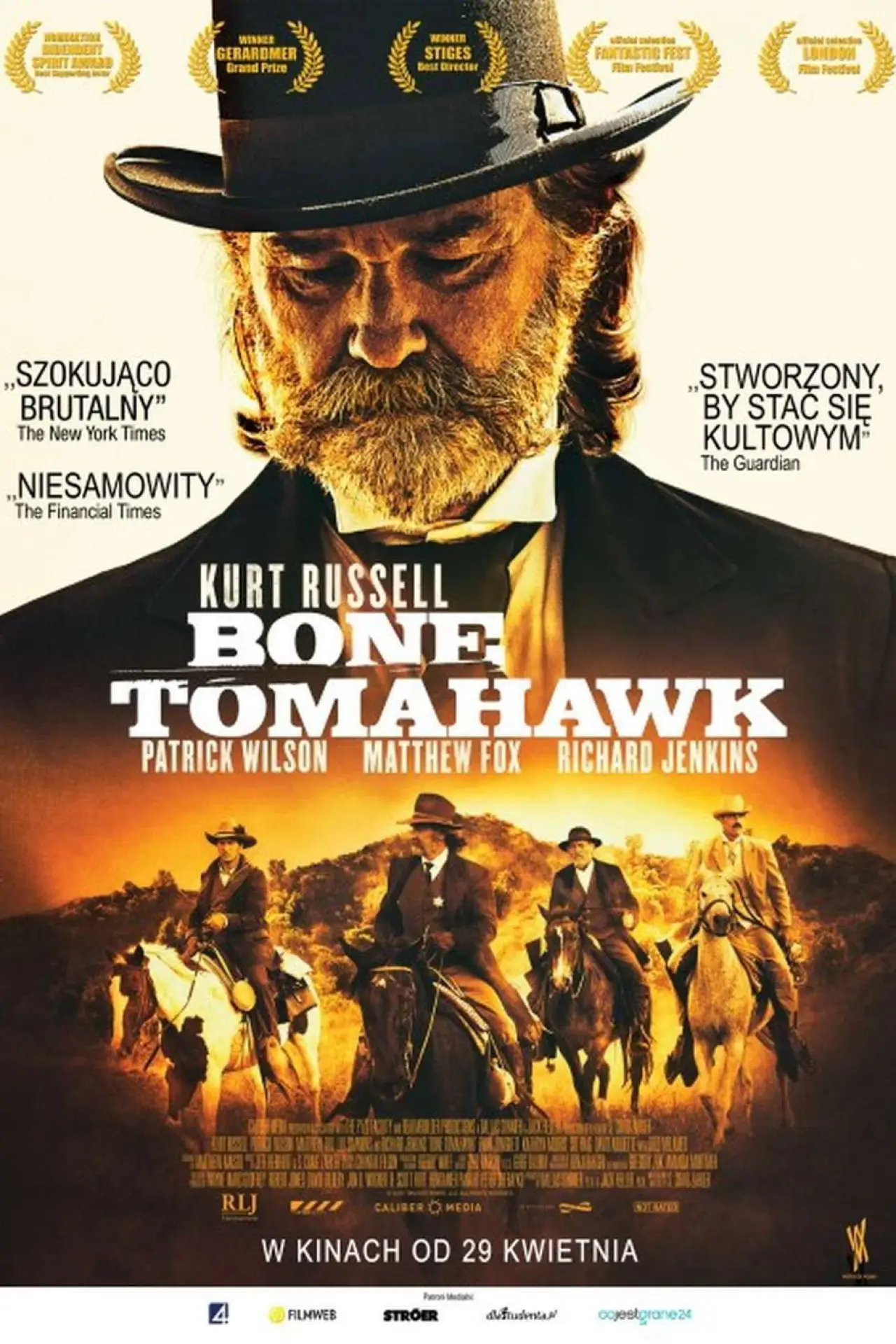 Plakat filmowy "Bone Tomahawk"
