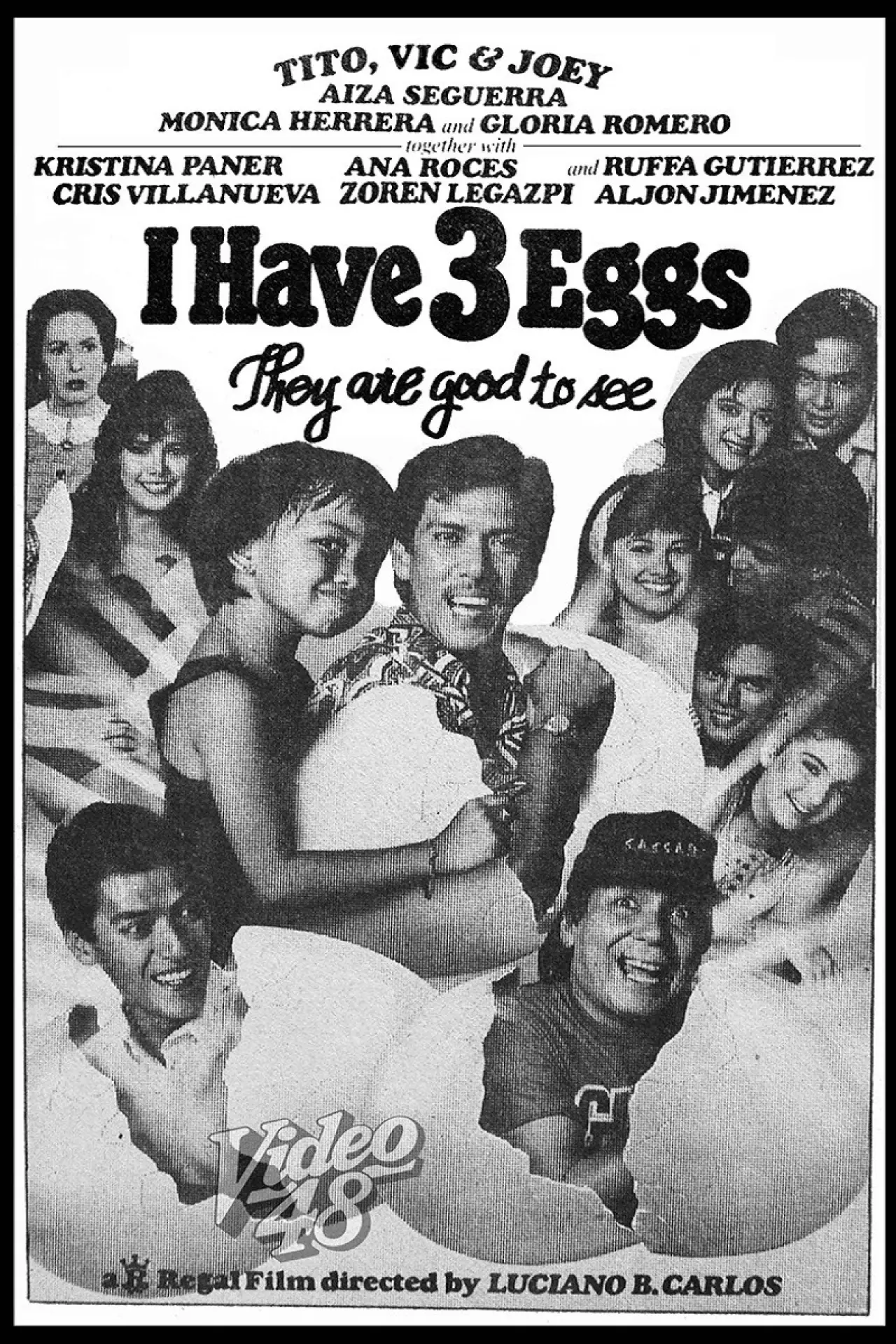 Plakat filmowy "I Have 3 Eggs"