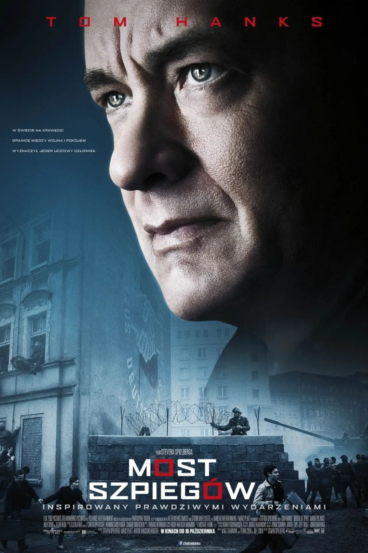 Plakat filmowy "Most szpiegów"