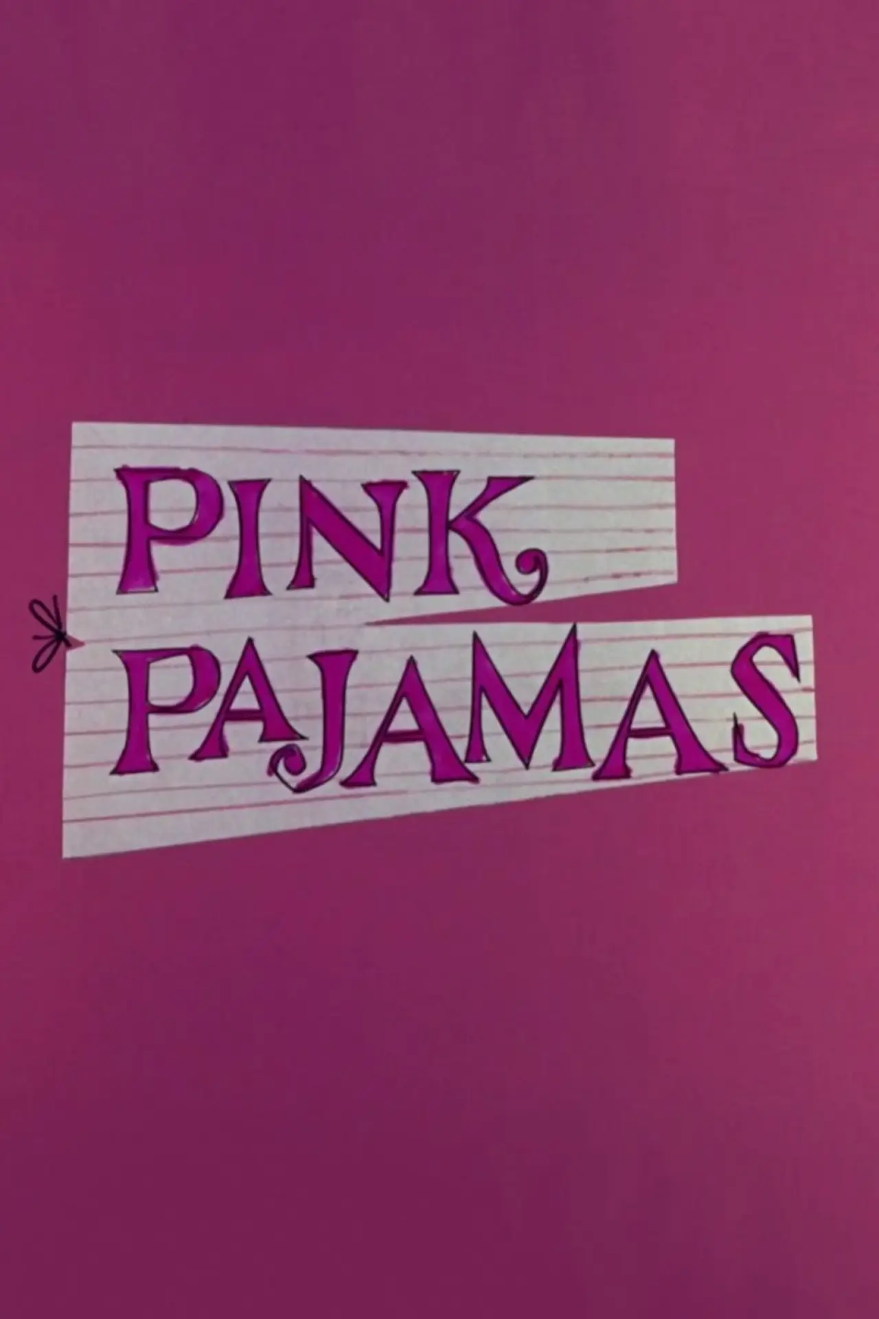 Plakat filmowy "Pink Pajamas"