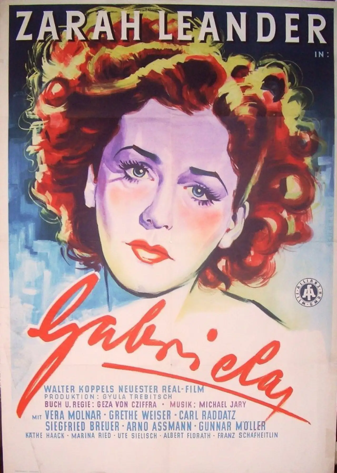 Plakat filmowy "Gabriela"