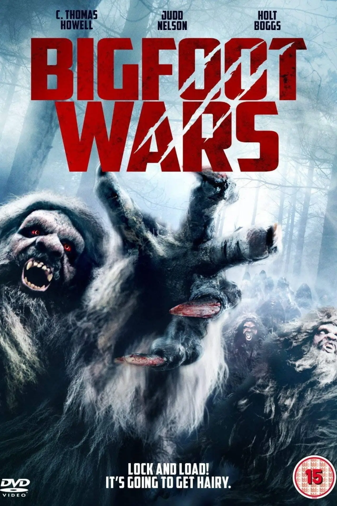 Plakat filmowy "Bigfoot Wars"
