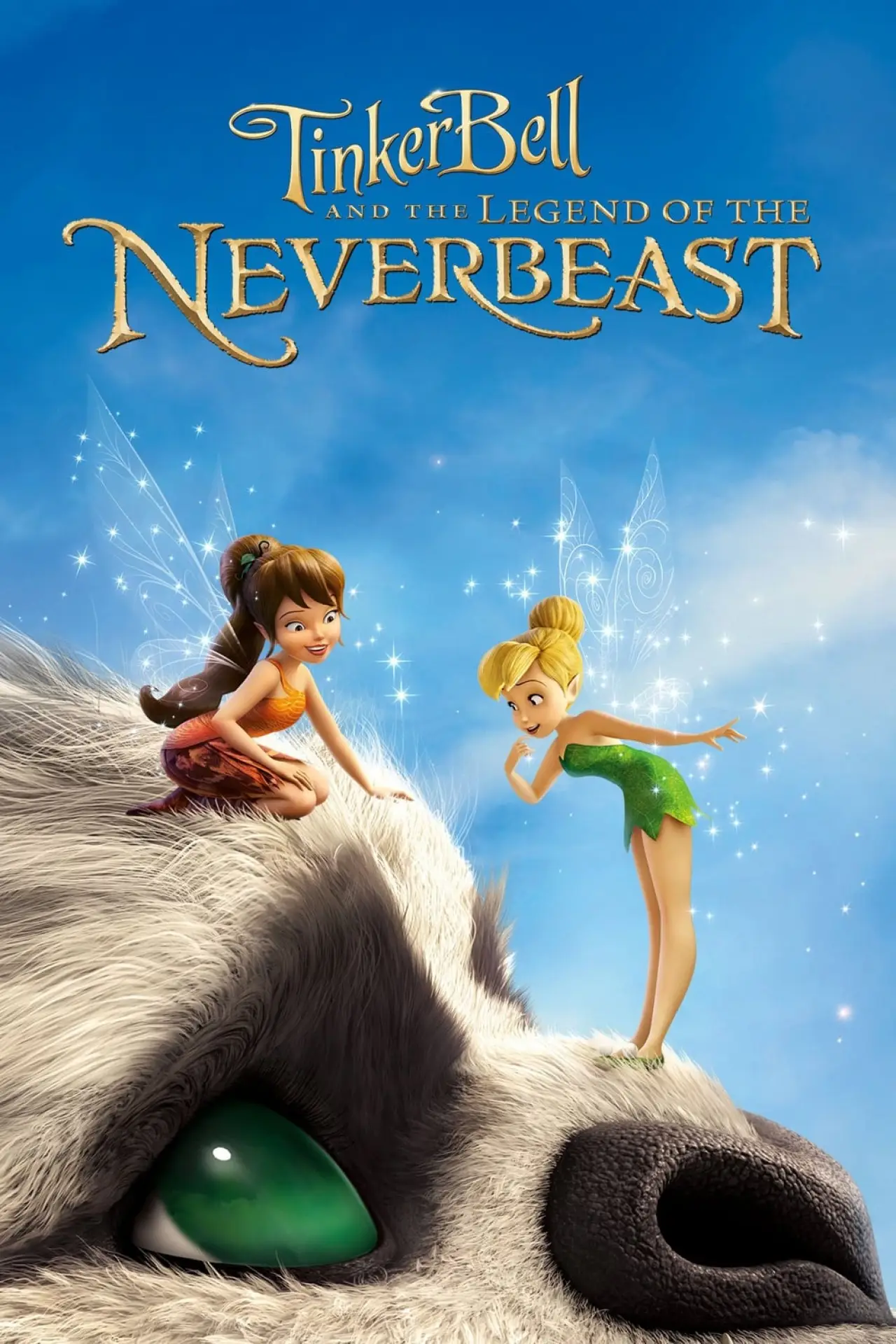 Plakat filmowy "Dzwoneczek i bestia z Nibylandii"