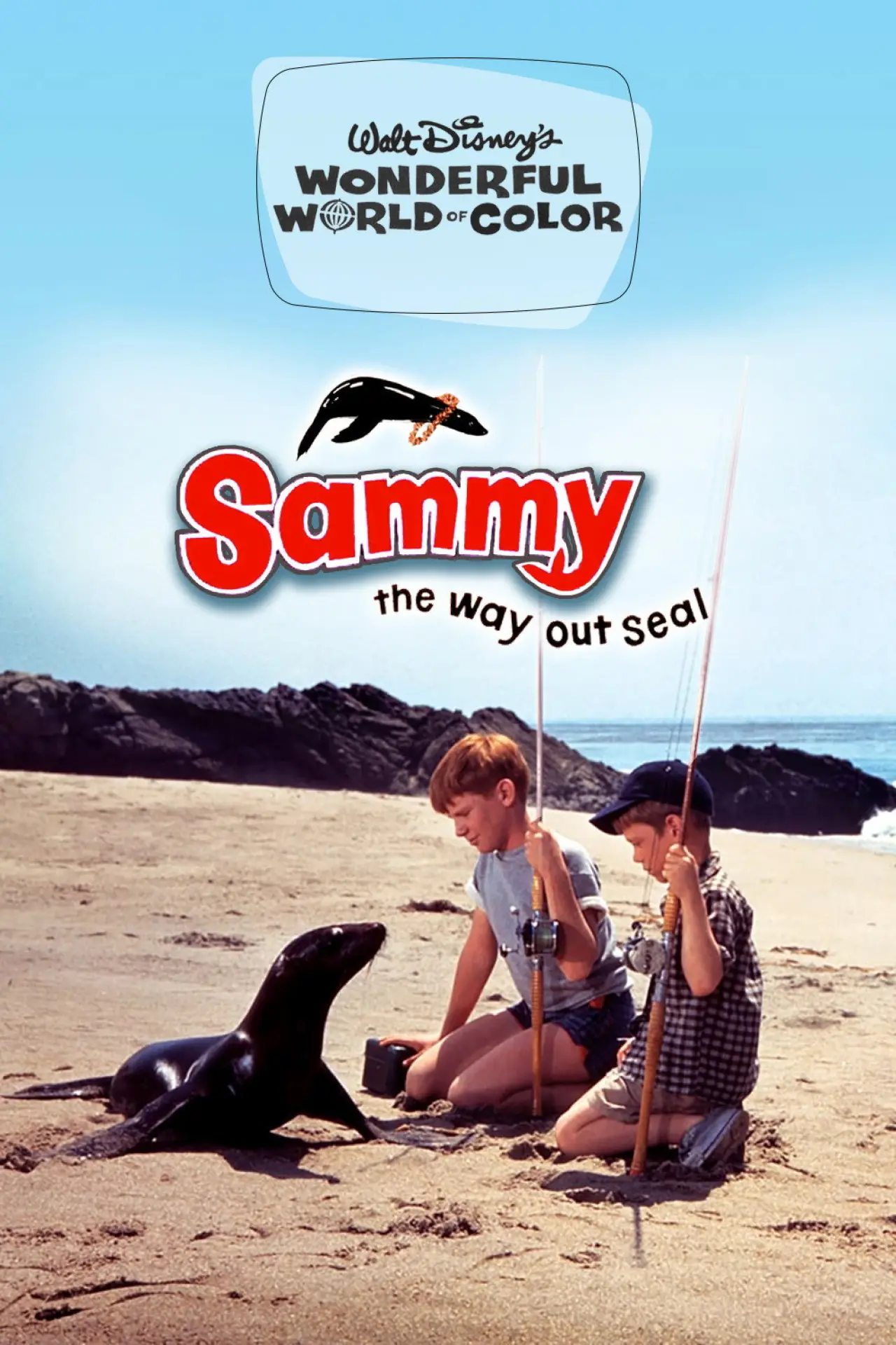 Plakat filmowy "Sammy, the Way-Out Seal"