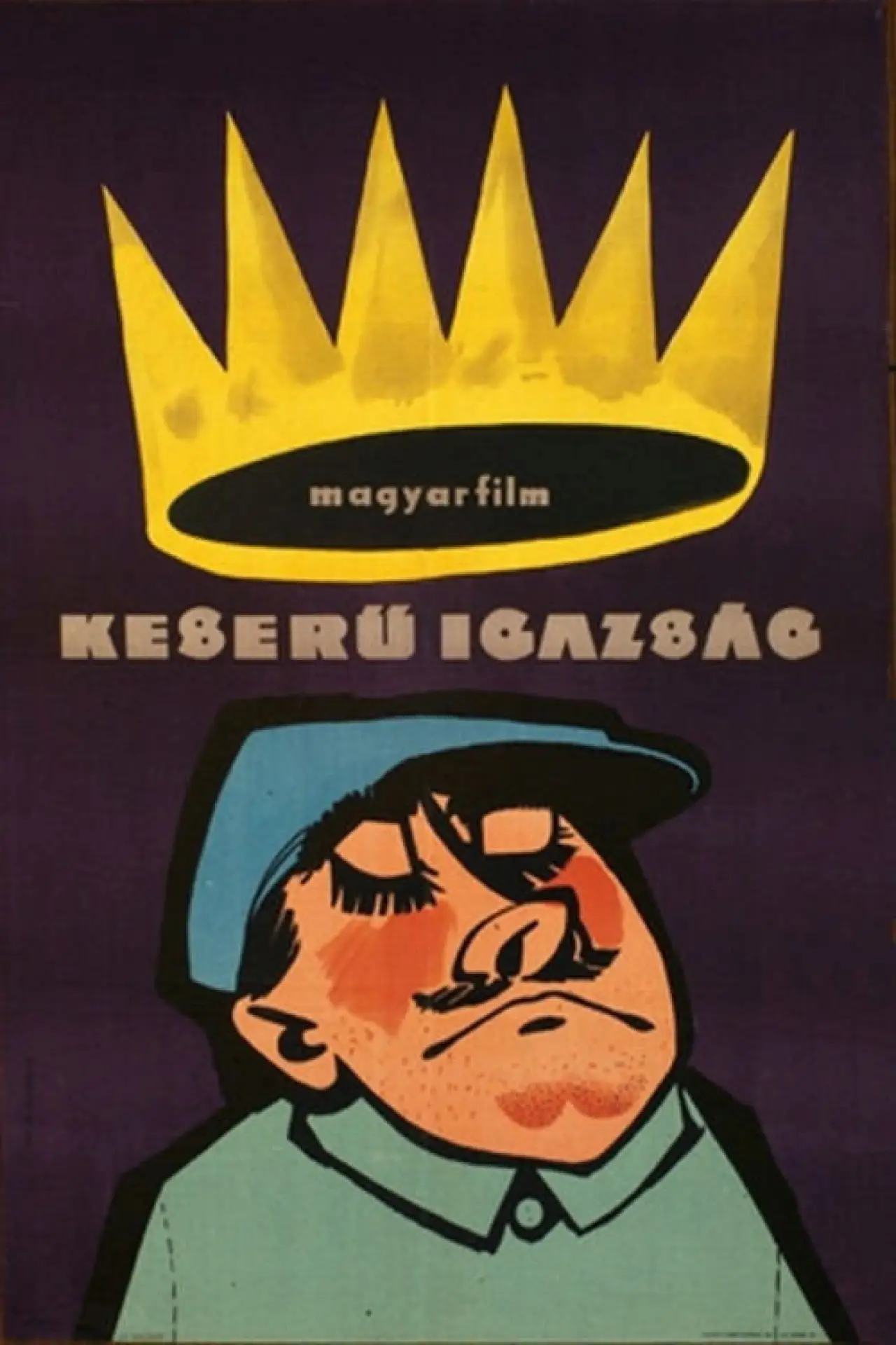 Plakat filmowy "Keserű igazság"
