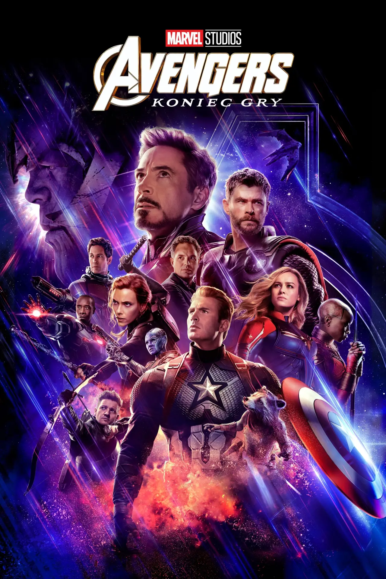 Plakat filmowy "Avengers: Koniec gry"