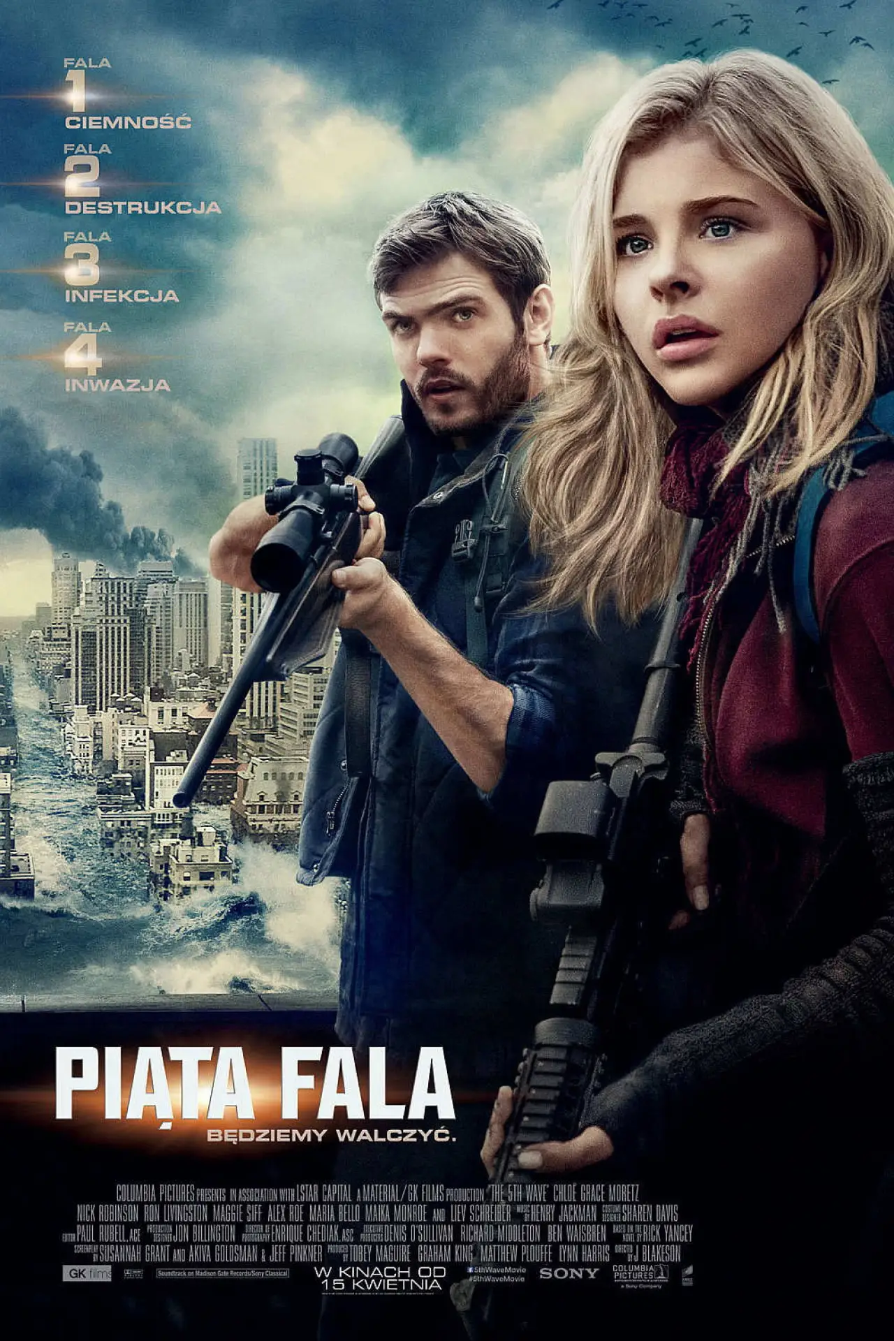 Plakat filmowy "Piąta fala"