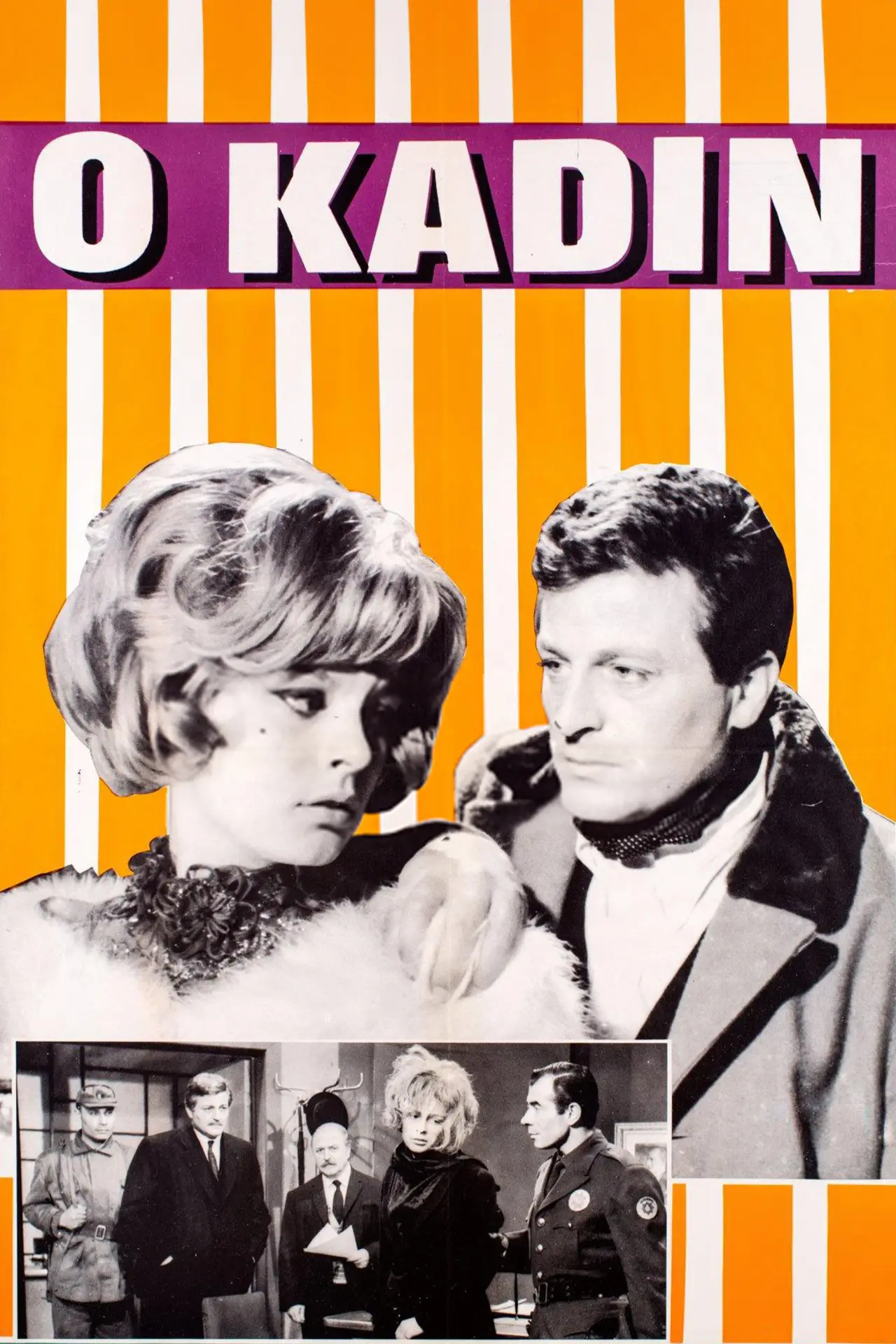 Plakat filmowy "O Kadın"