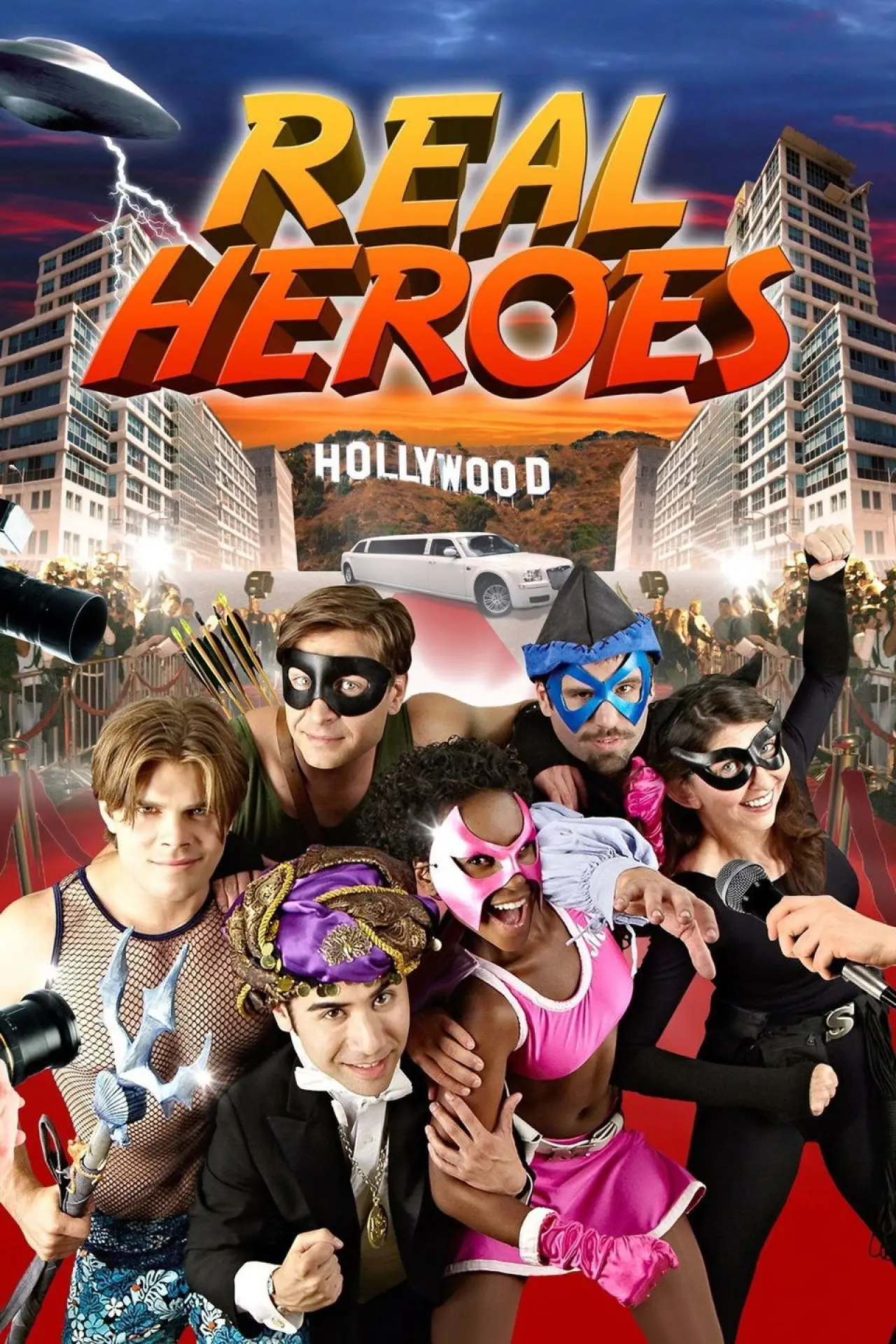 Plakat filmowy "Real Heroes"