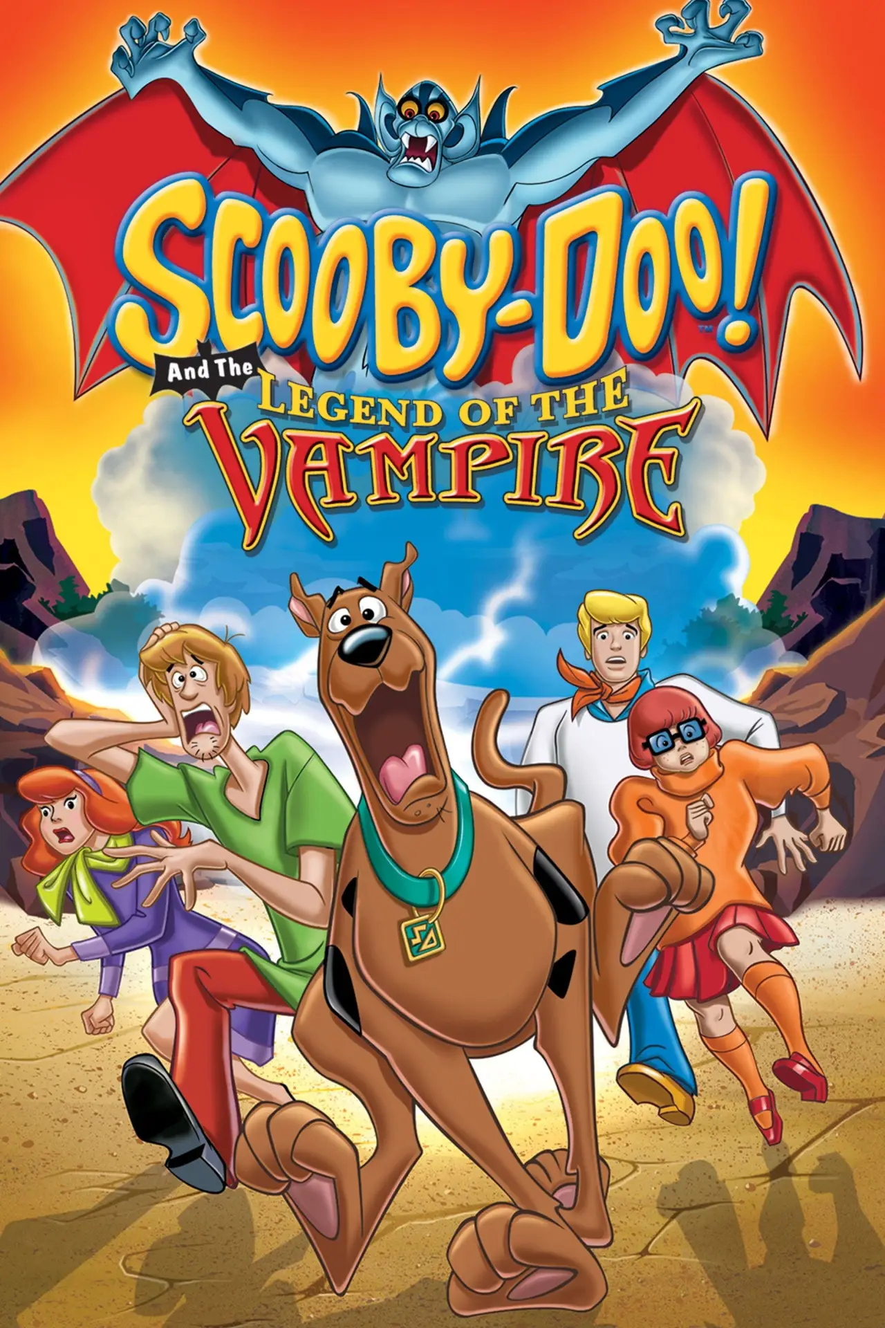 Plakat filmowy "Scooby Doo i legenda wampira"