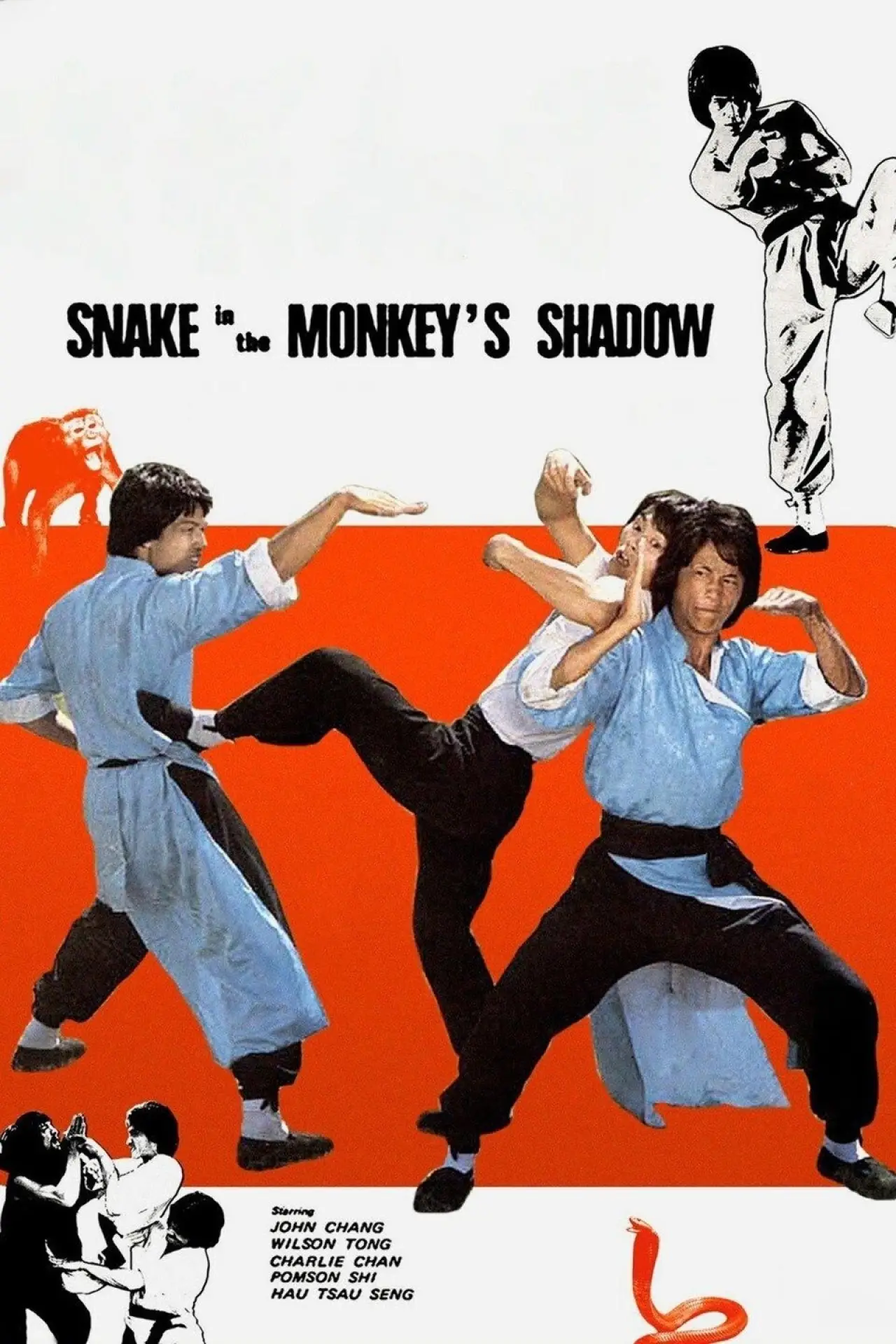 Plakat filmowy "猴形扣手"