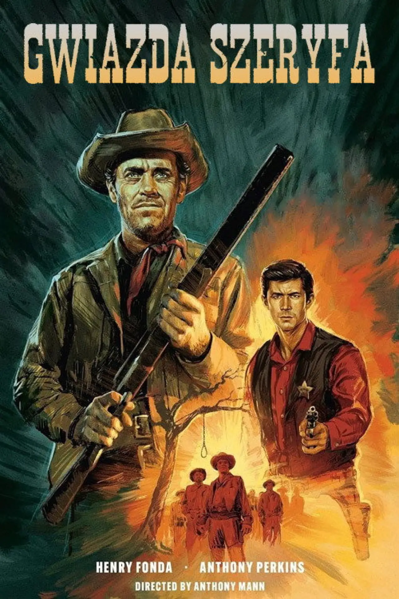 Plakat filmowy "Gwiazda szeryfa"