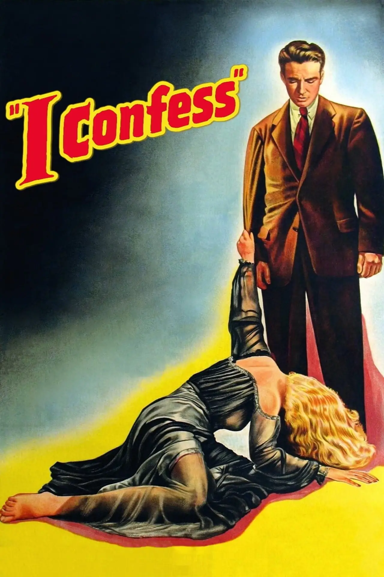 Plakat filmowy "Wyznaję"