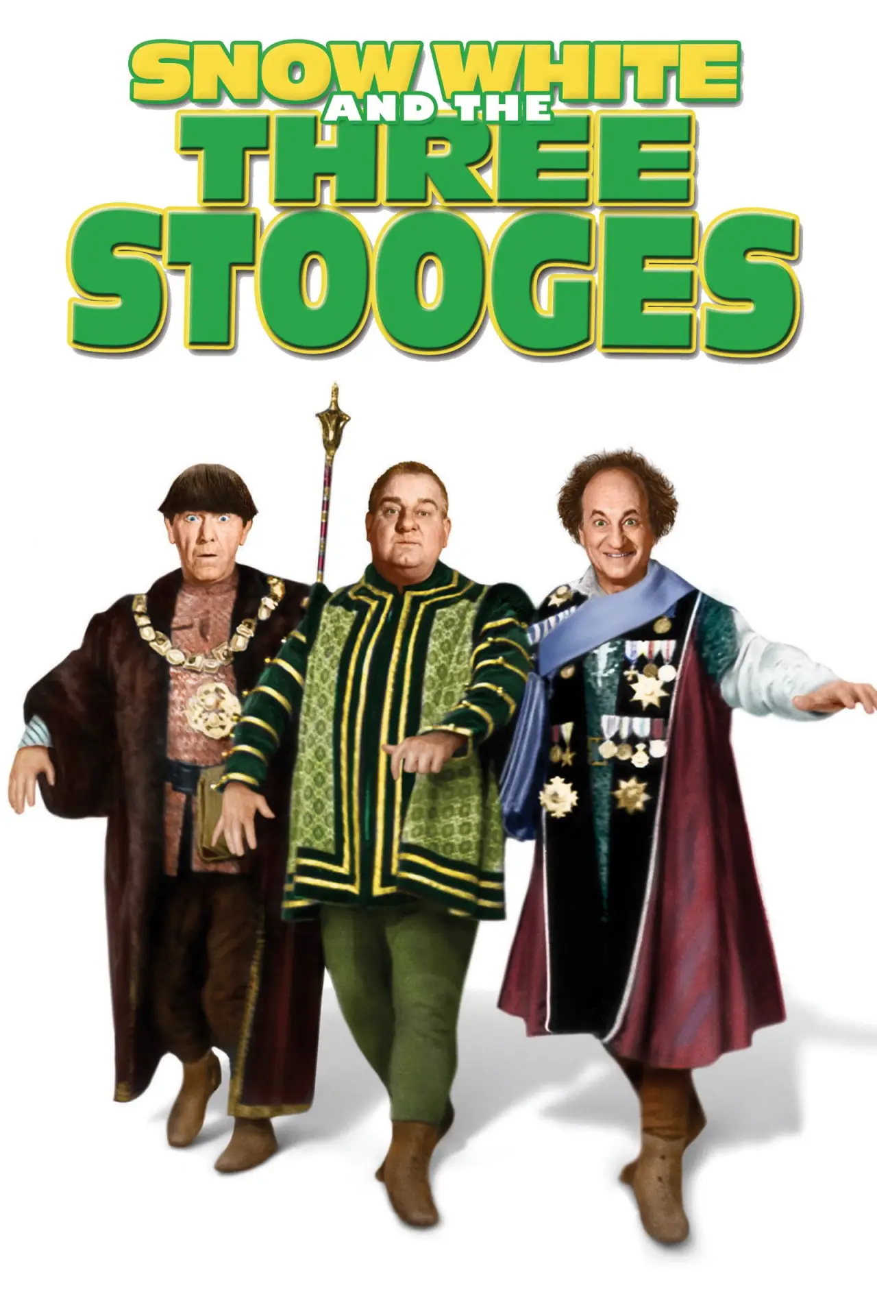 Plakat filmowy "Snow White and the Three Stooges"