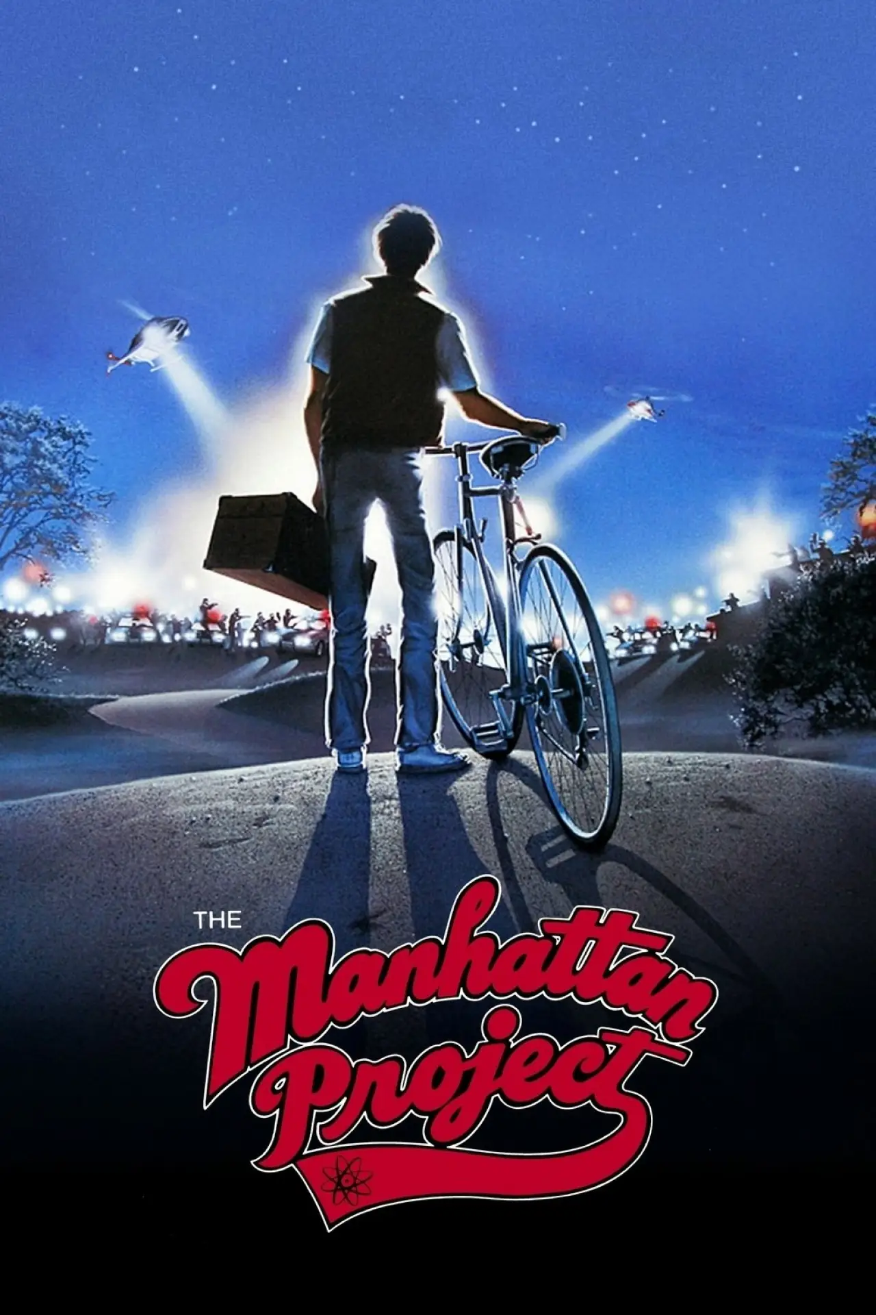 Plakat filmowy "Projekt Manhattan"