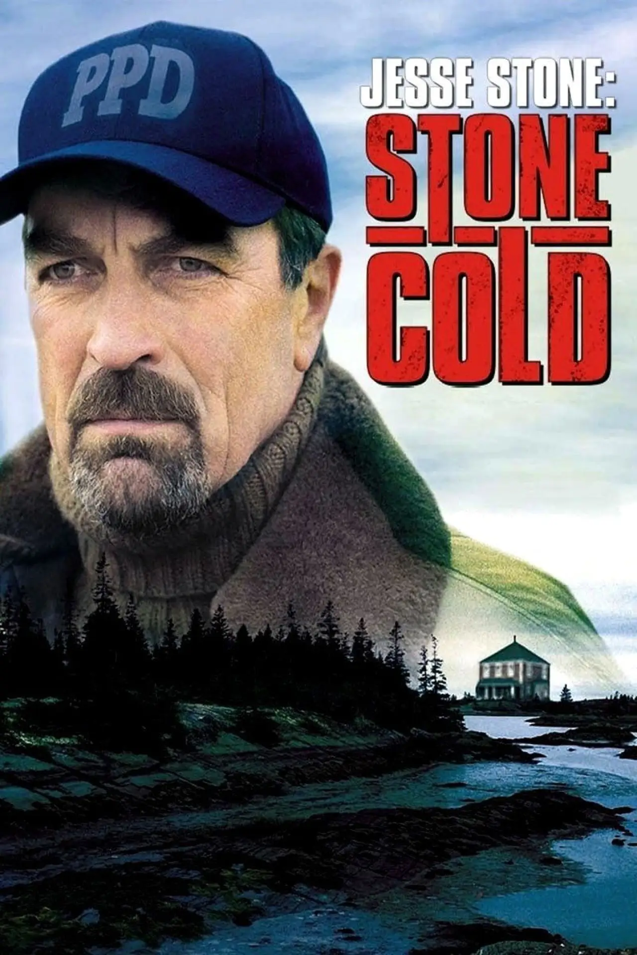 Plakat filmowy "Zimny jak głaz"