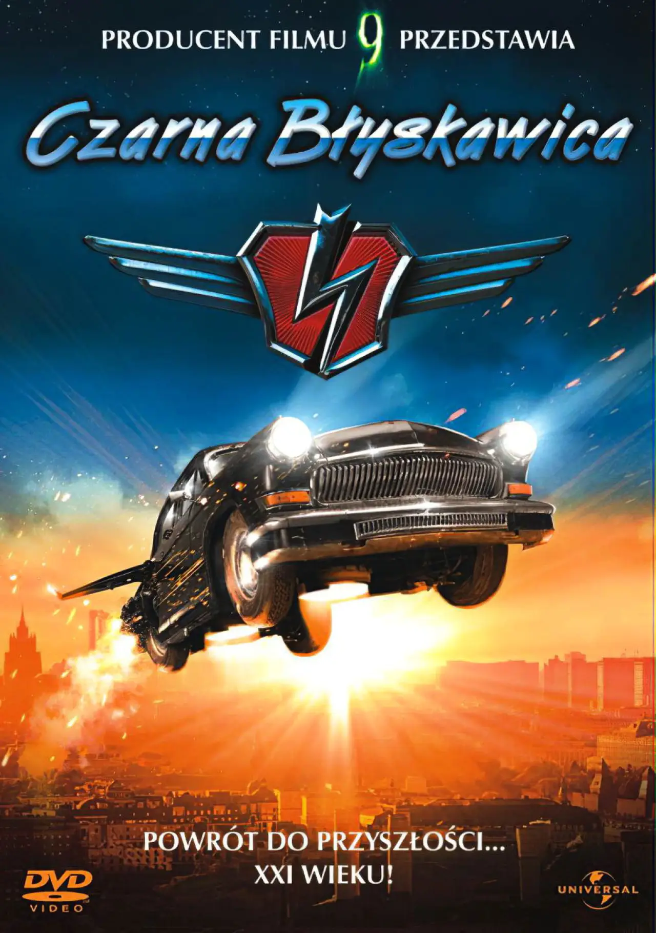 Plakat filmowy "Czarna błyskawica"