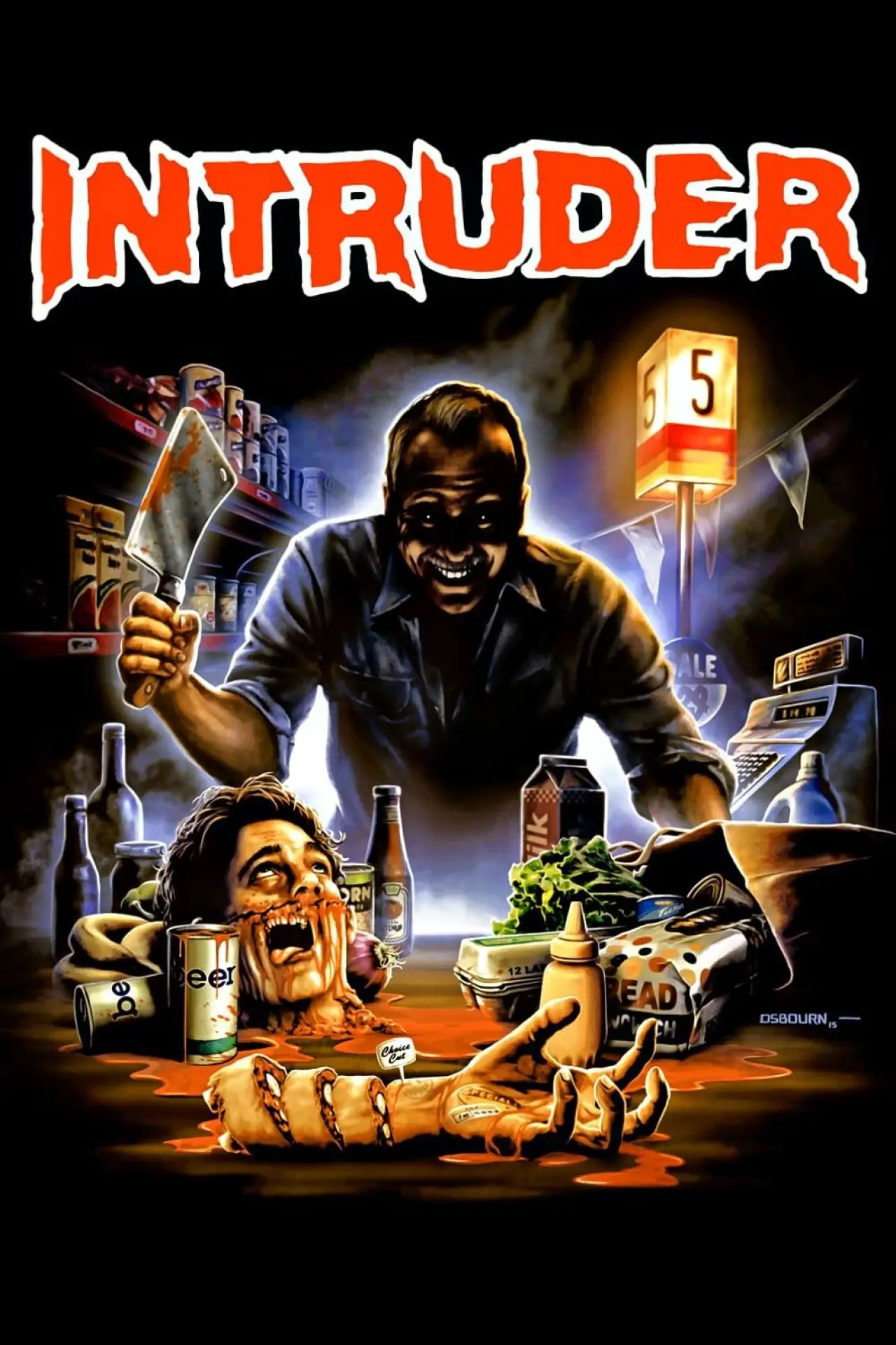 Plakat filmowy "Intruz"