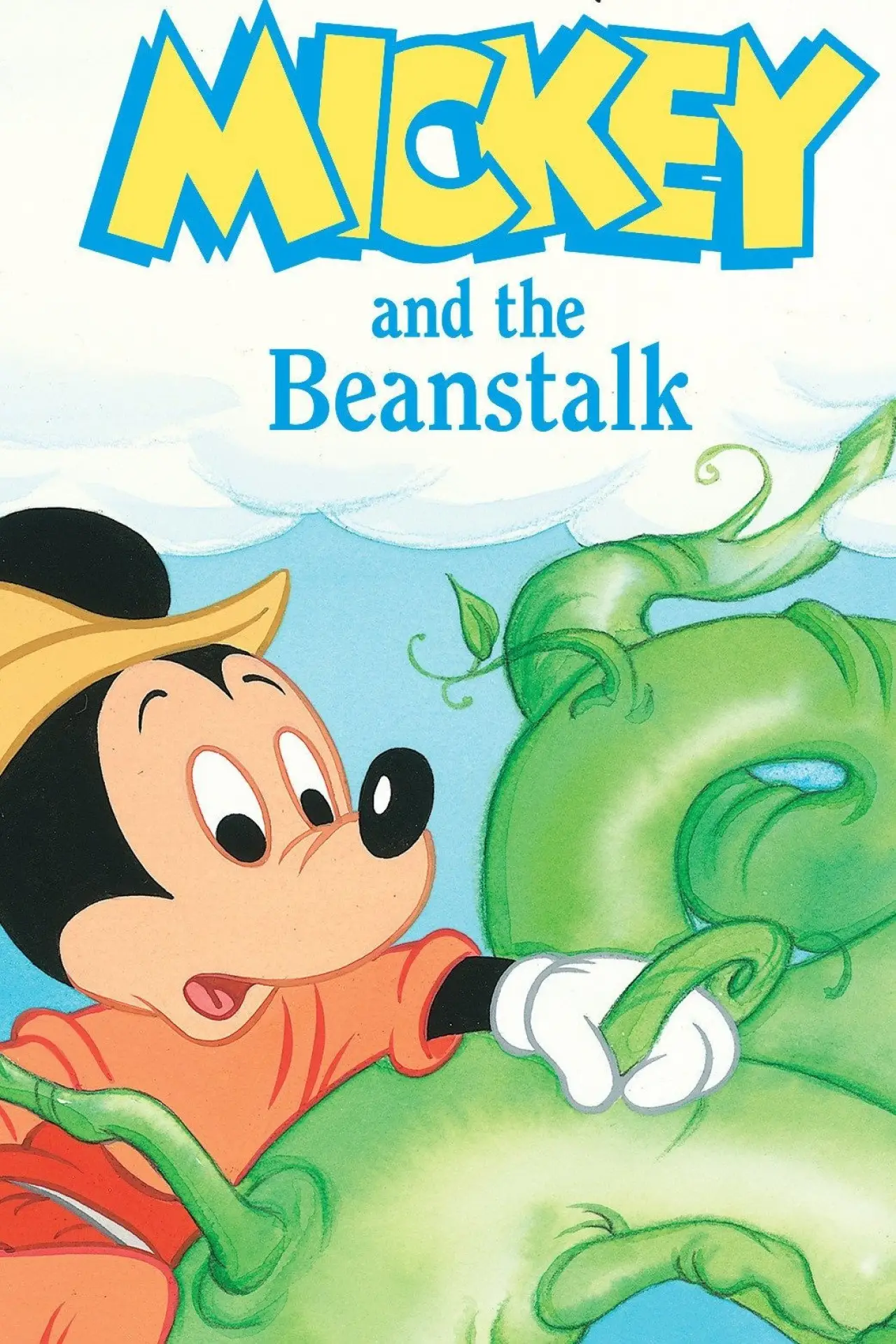 Plakat filmowy "Mickey i czarodziejska fasolka"